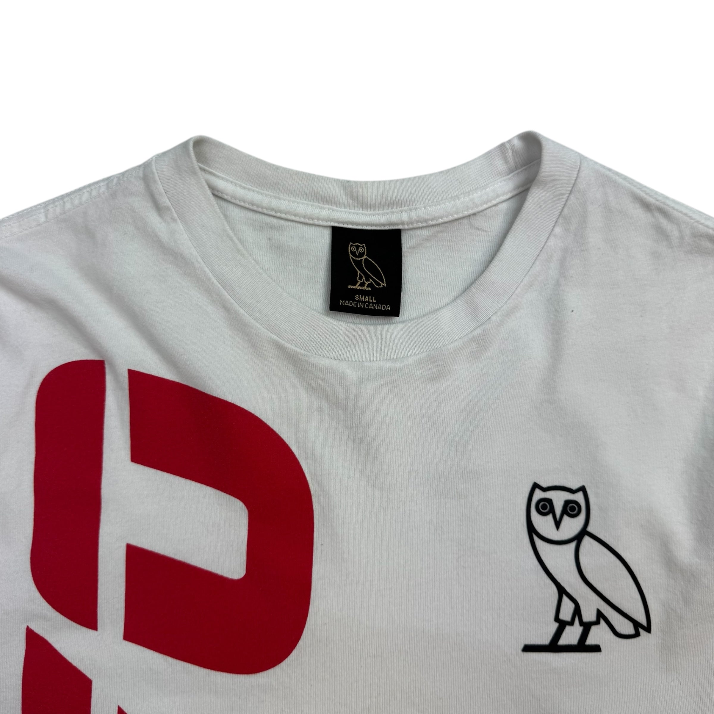 OVO Runner Logo Tee White