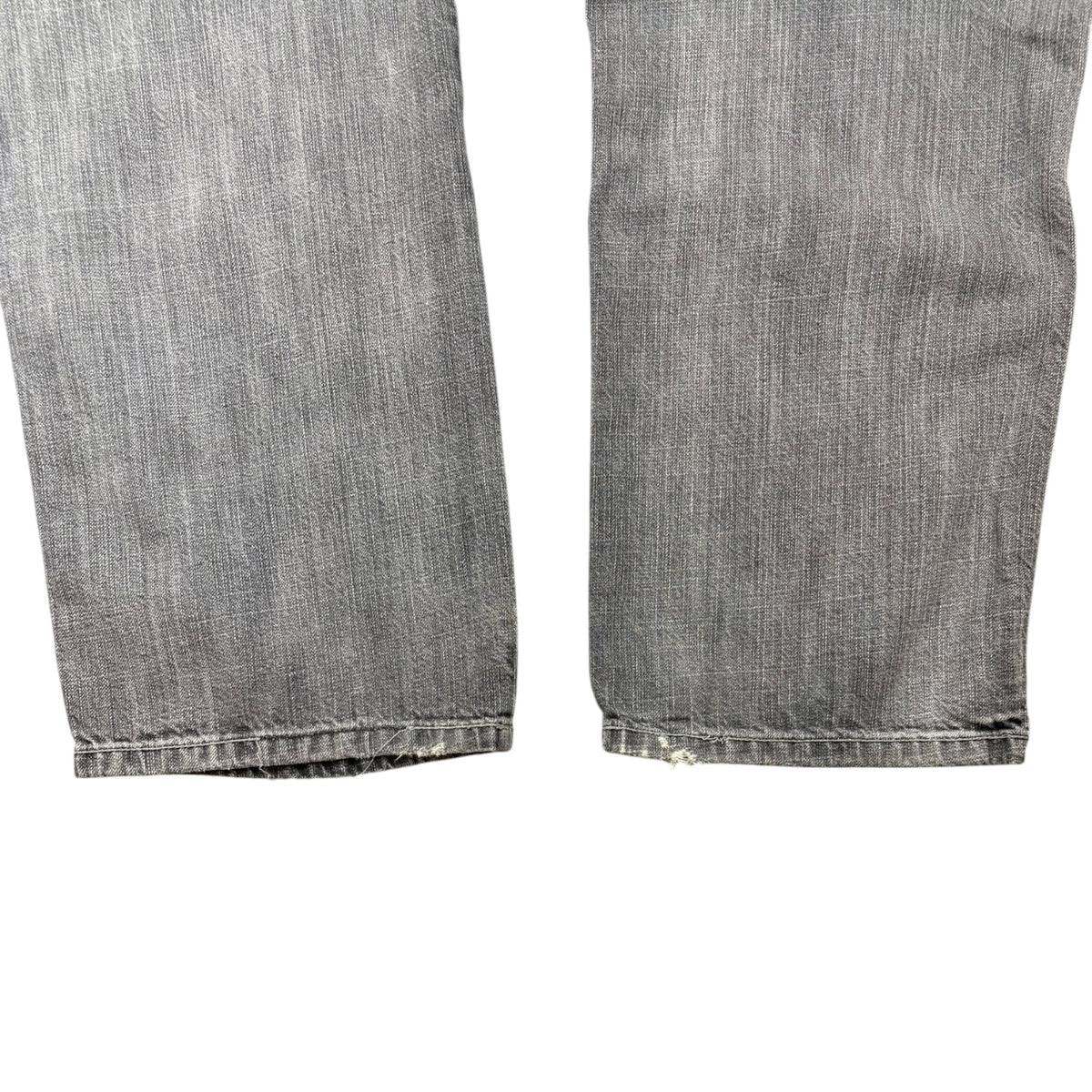 Y2K Enyce Pocket Logo Denim Jeans Grey