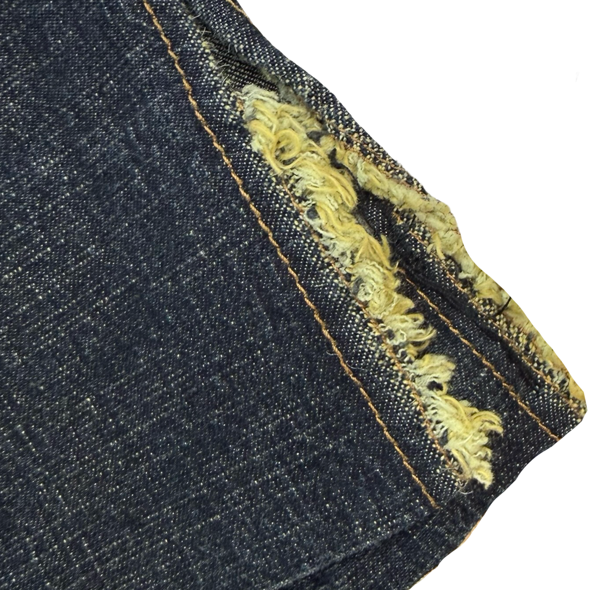 (W) Vintage Parasuco Flared Bottom Denim Pants Dark Wash