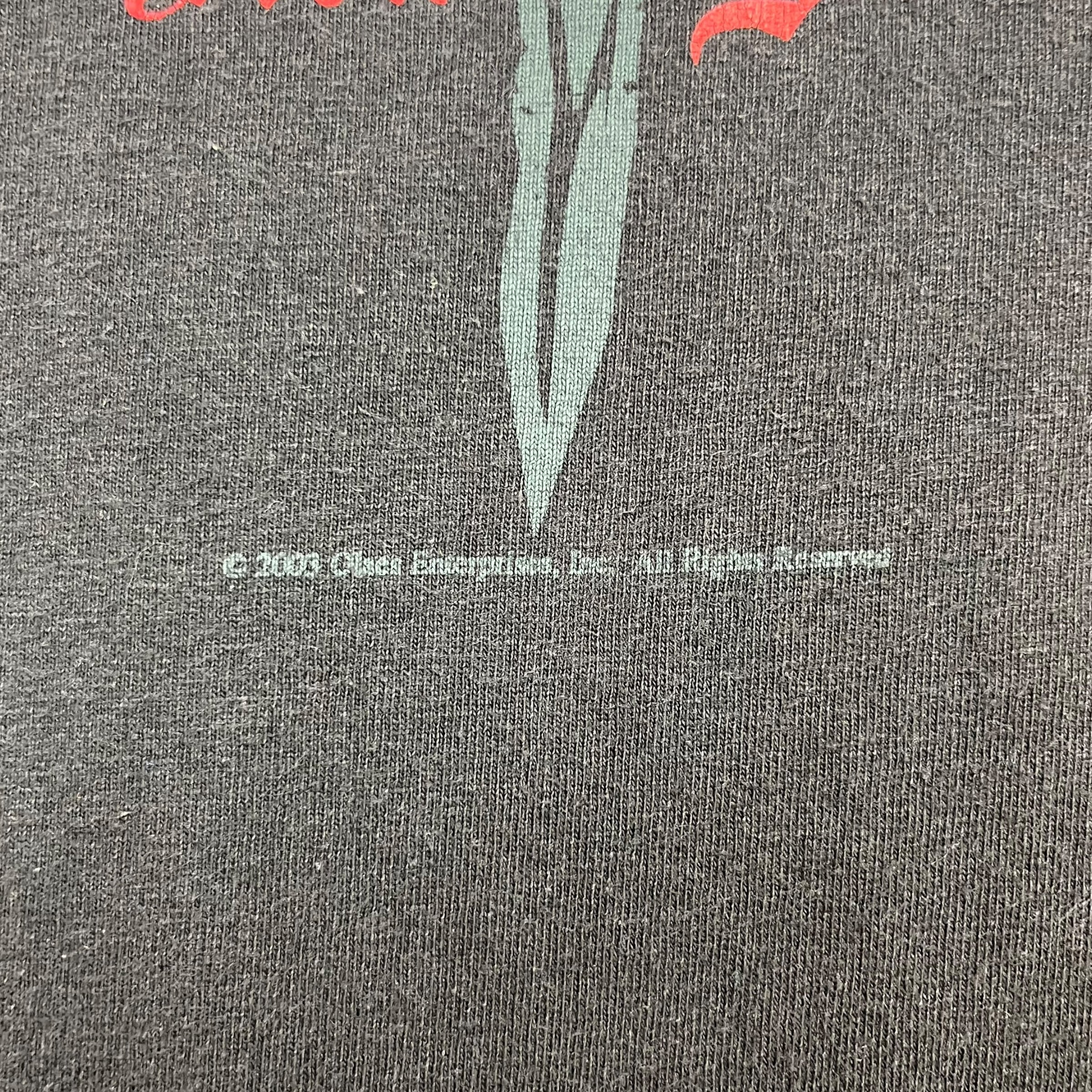 2003 Orange County Choppers New York Long Sleeve Tee Black