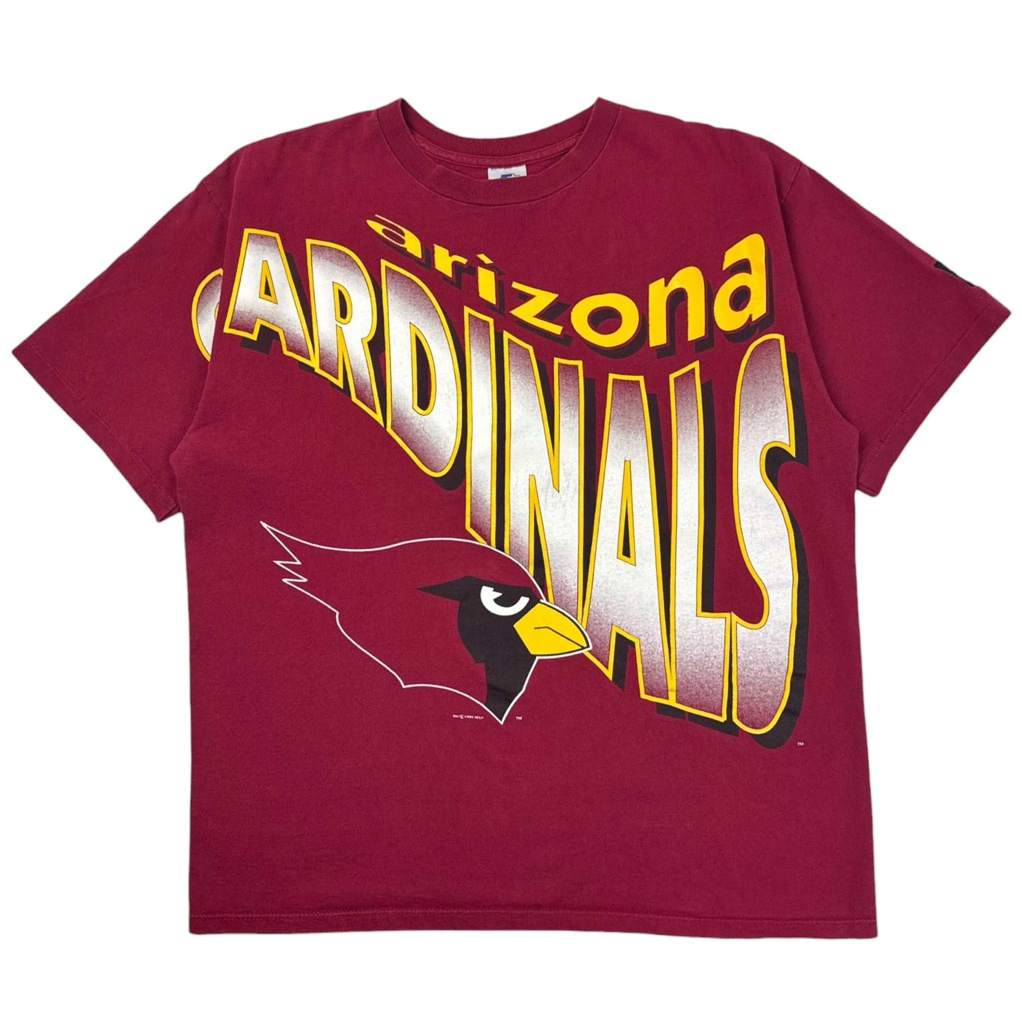 1994 Arizona Cardinals Big Spell Out T-Shirt