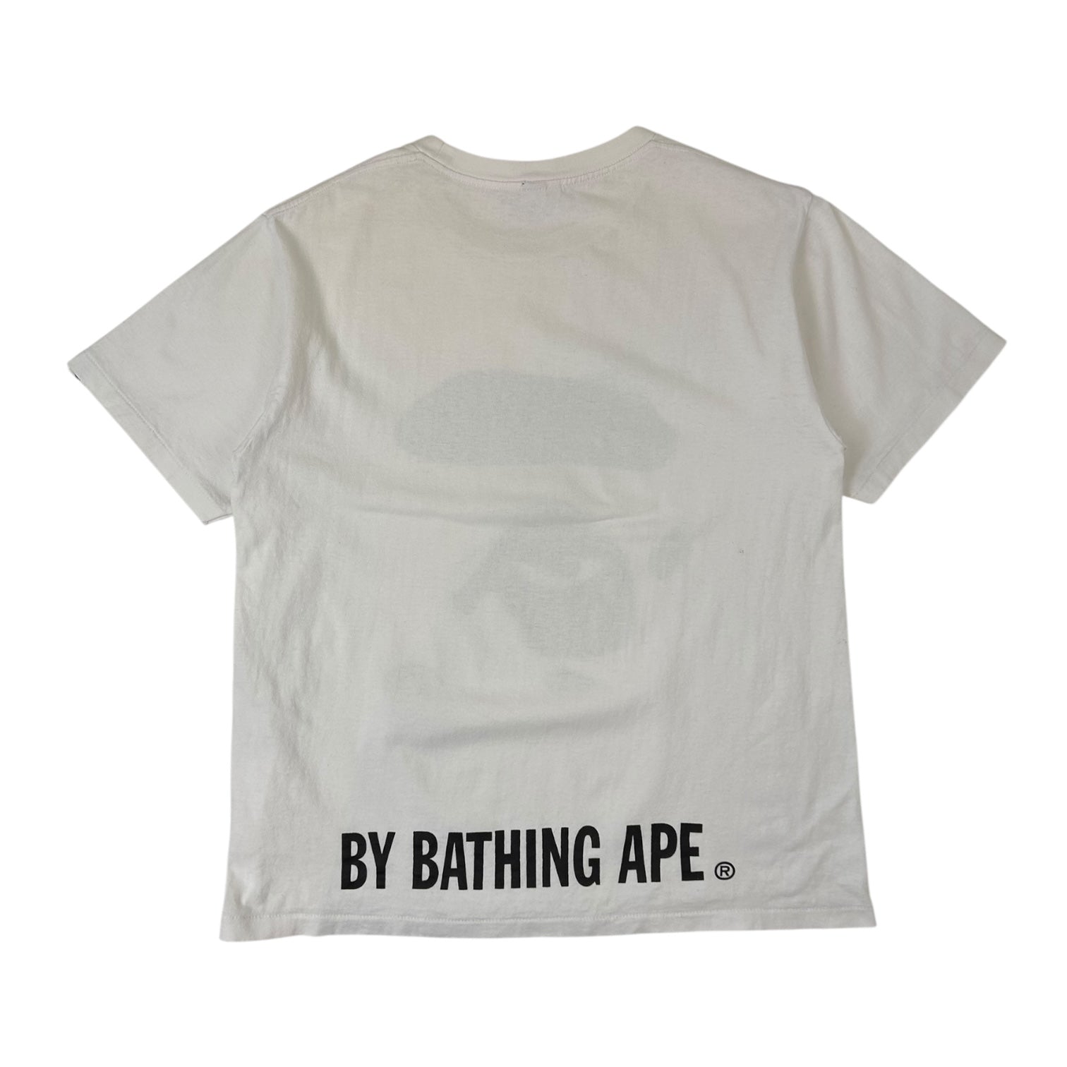 Bape Bicolour Ape Face White