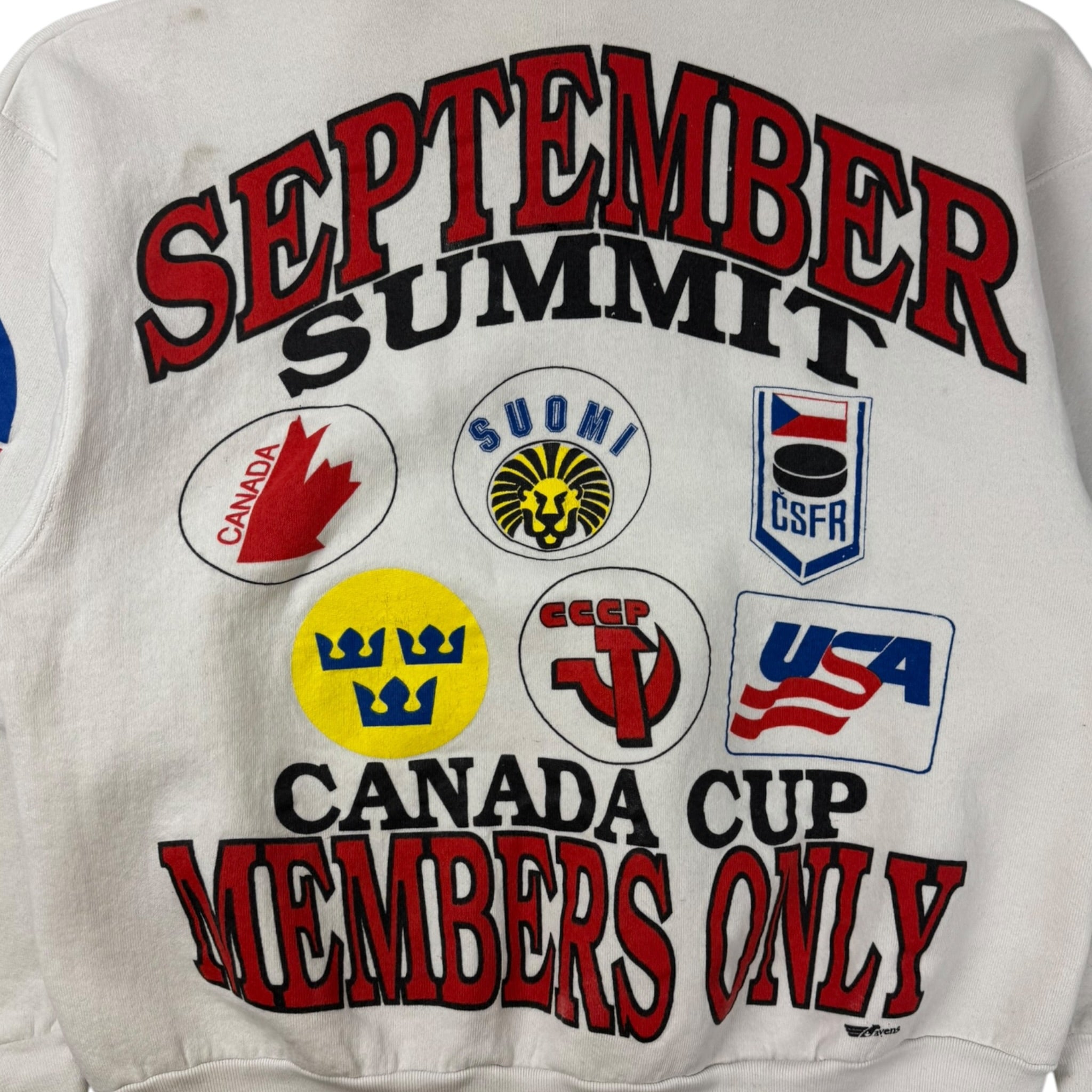 Vintage Canada Cup September Summit Crewneck