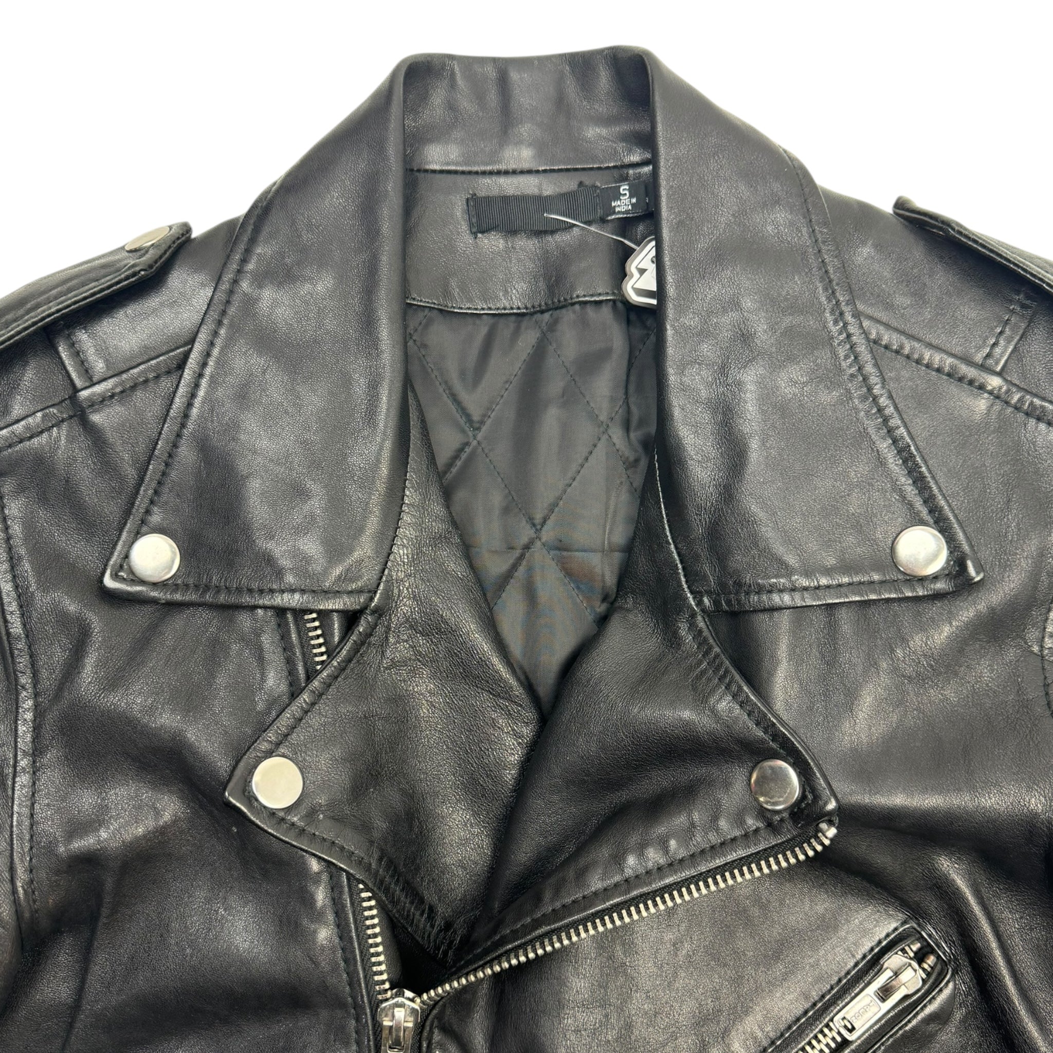 BLK DNM Moto Leather Jacket