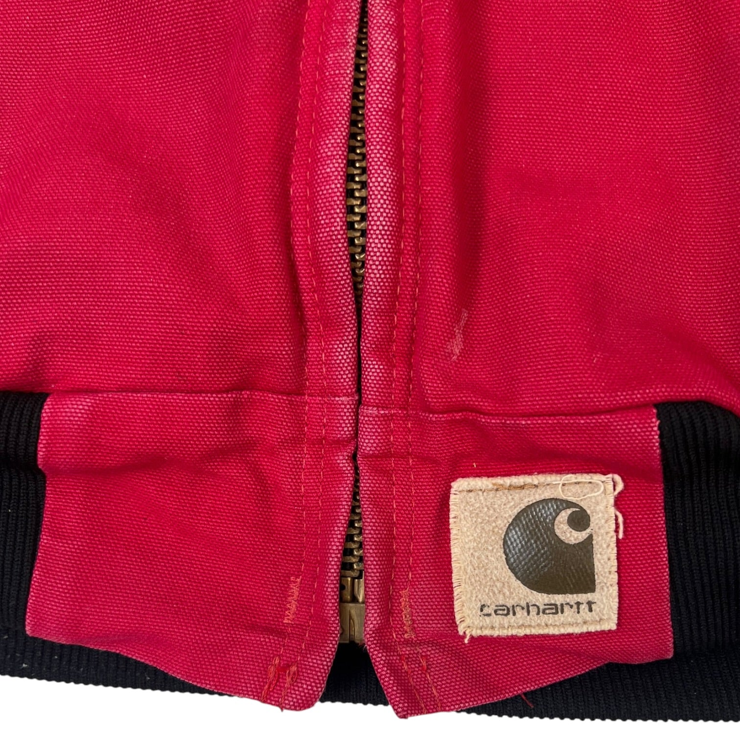 Vintage 1990’s Carhartt Aztec Work Jacket Red