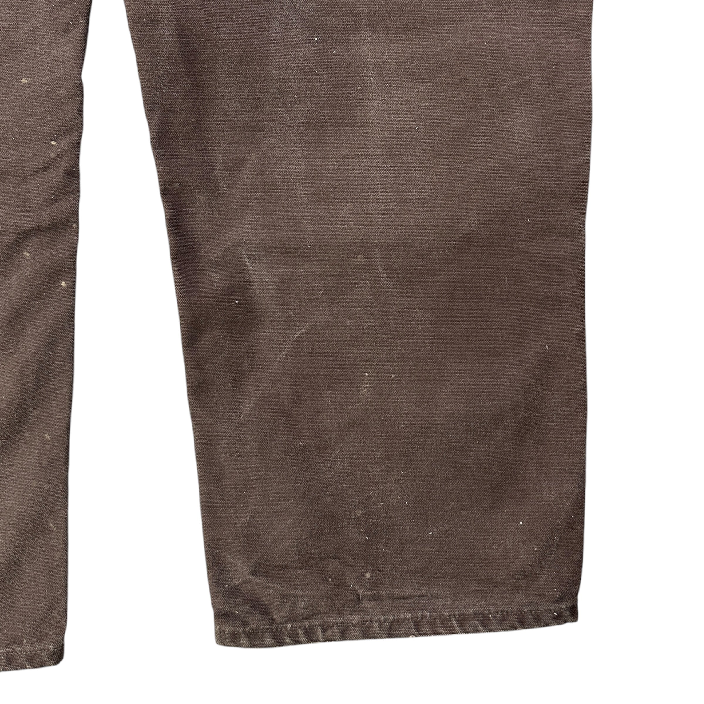 Vintage Carhartt Double Knees Pants Brown