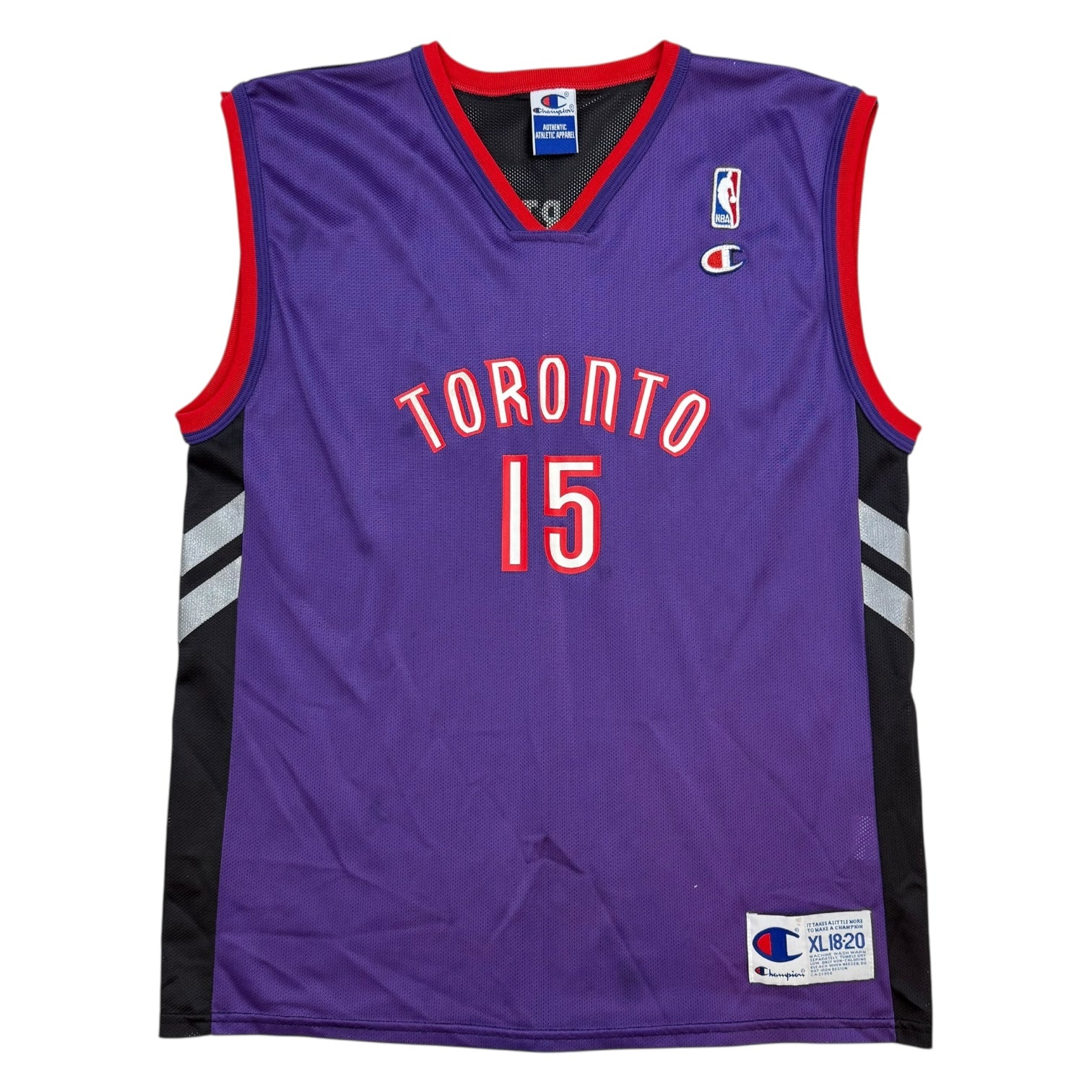 Vintage Champion Toronto Raptors Vince Carter Jersey Black/Purple