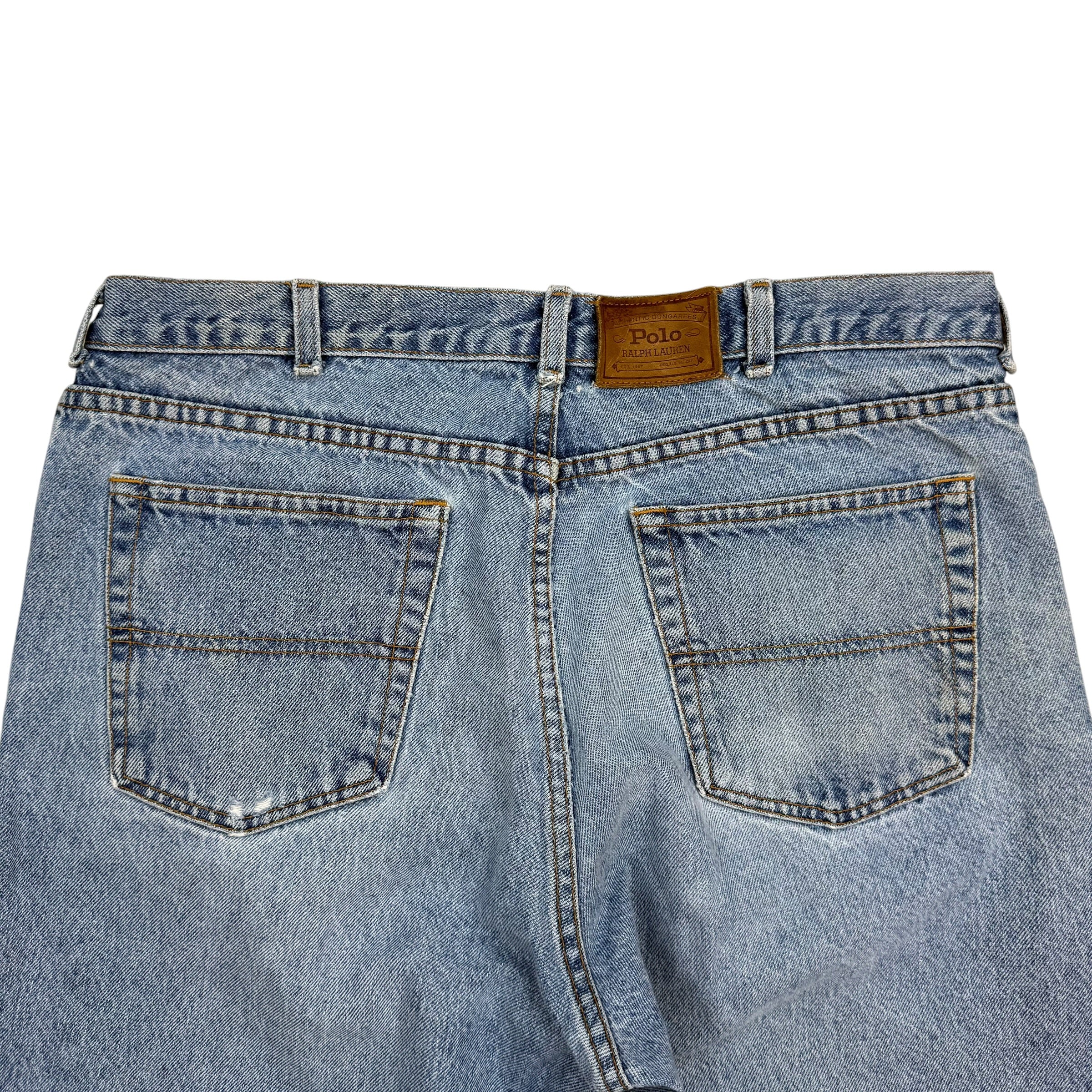 Vintage Polo Ralph Lauren Denim Pants Light Wash