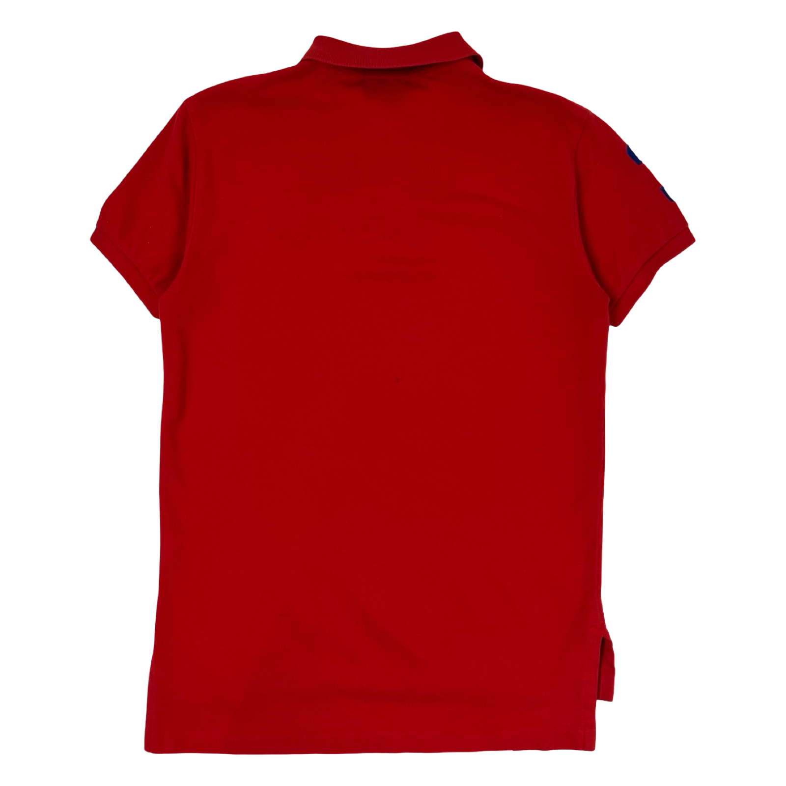 Vintage Polo Ralph Lauren Custom Slim Fit Mesh Polo Shirt Red