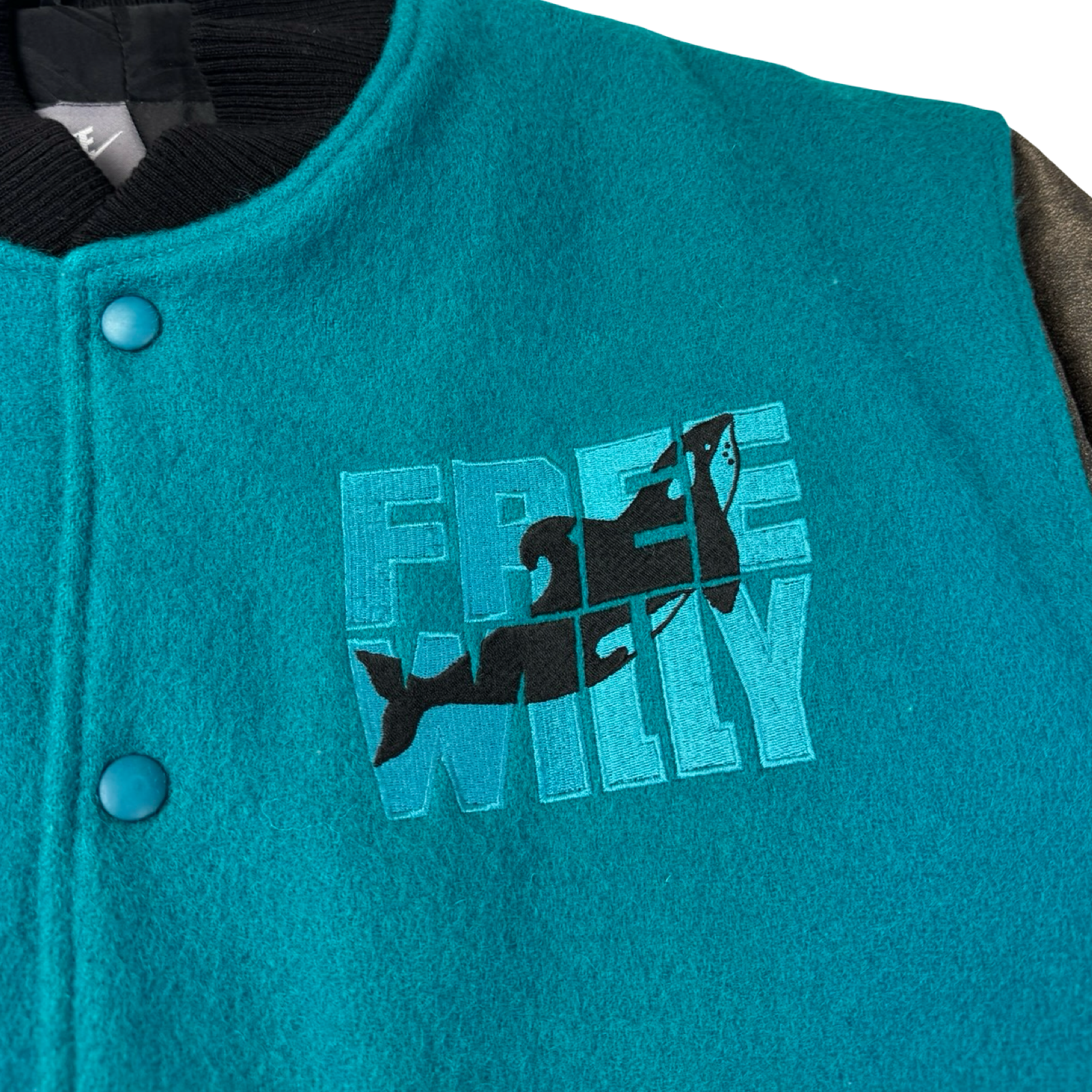 1993 Nike Apparel Free Willy Promo Varsity Jacket