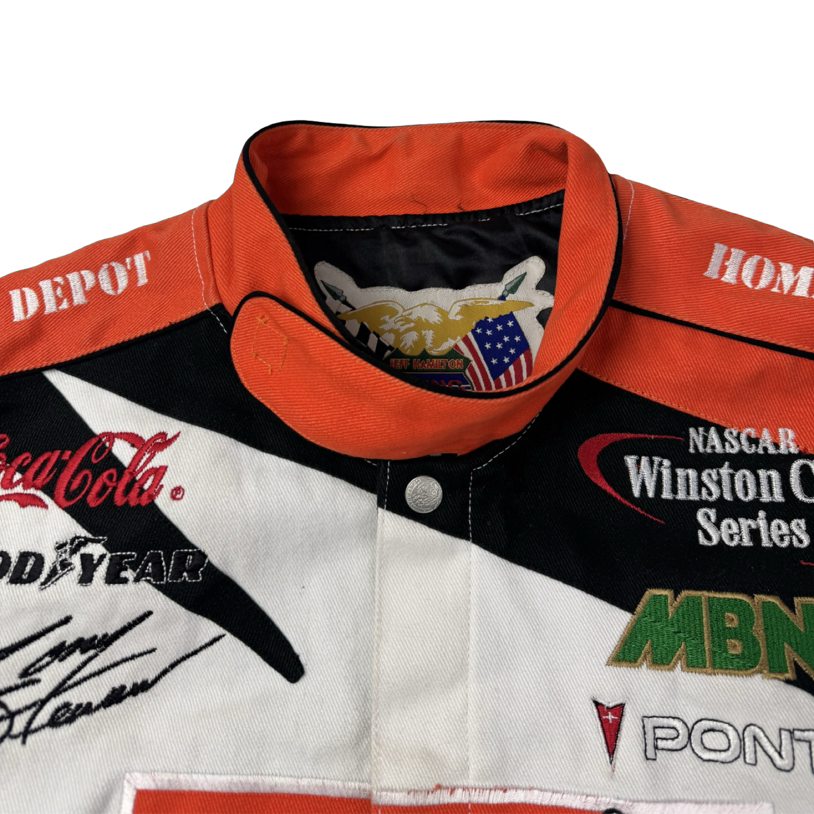 2005 Home Depot #20 Tony Stewart Jeff Hamilton NASCAR Jacket