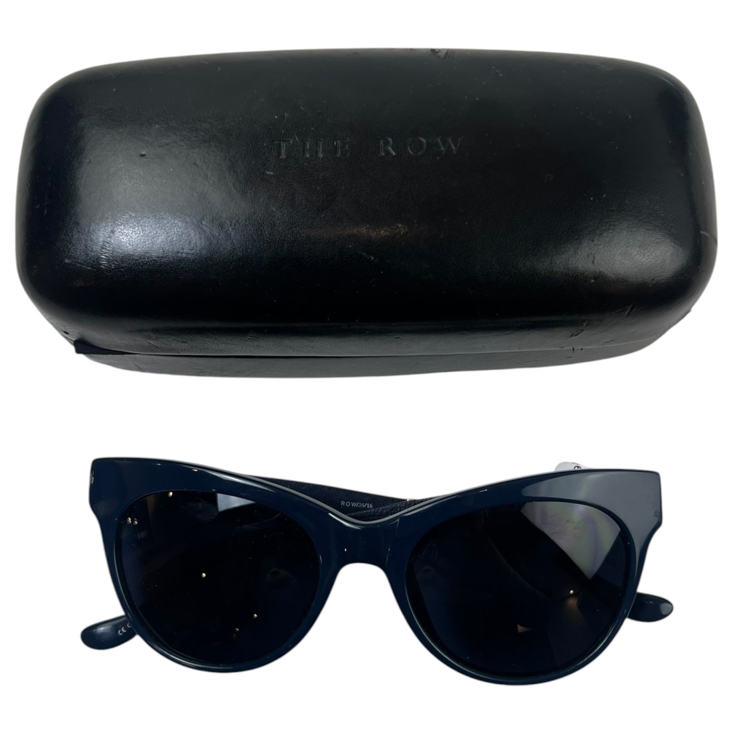 The Row Cat-Eye Sunglasses Navy