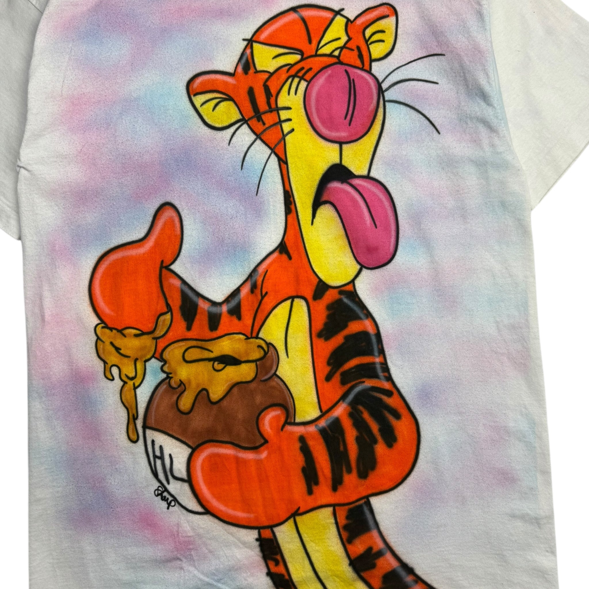 Vintage Tigger Airbrushed T-Shirt