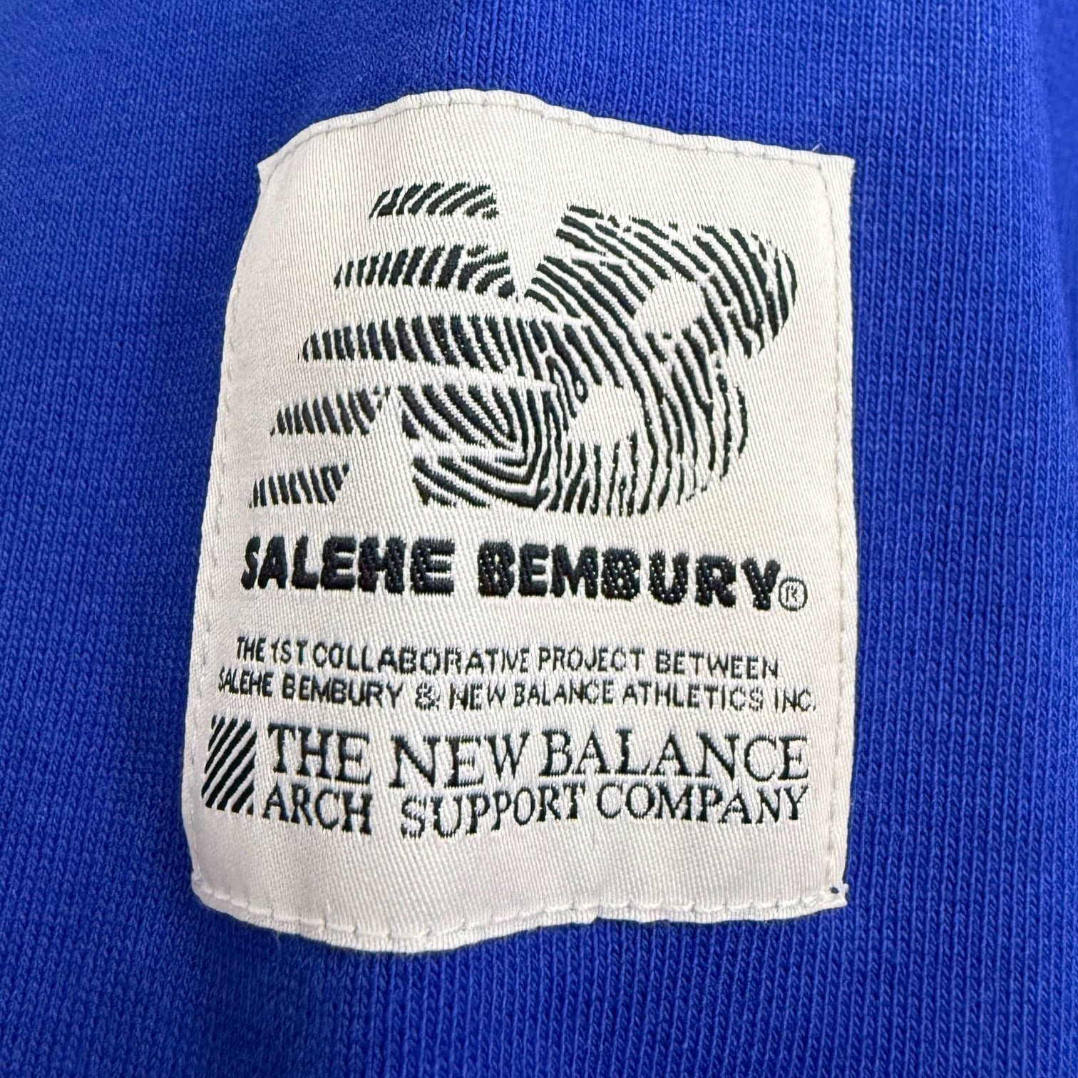 New Balance x Salehe Bembury Yurt Hoodie UV Blue