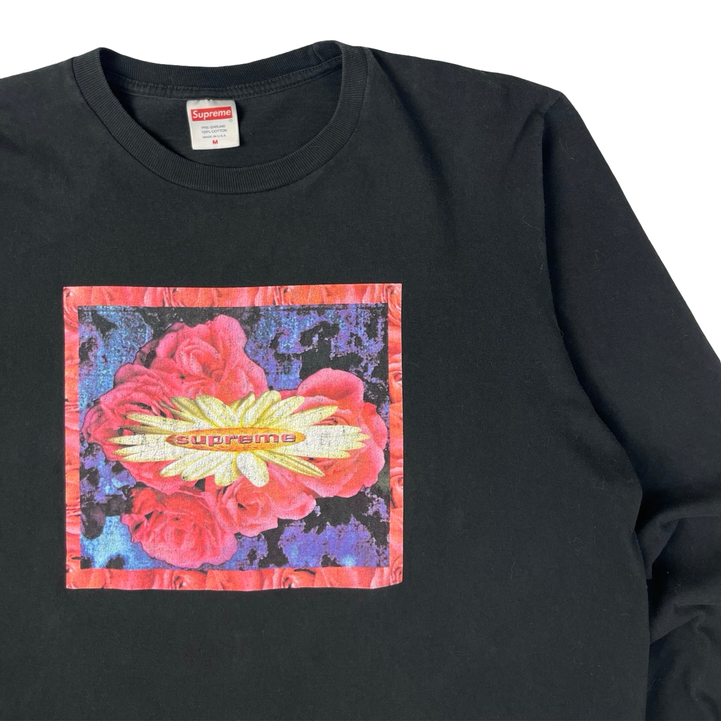 Supreme Bloom L/S Tee Black