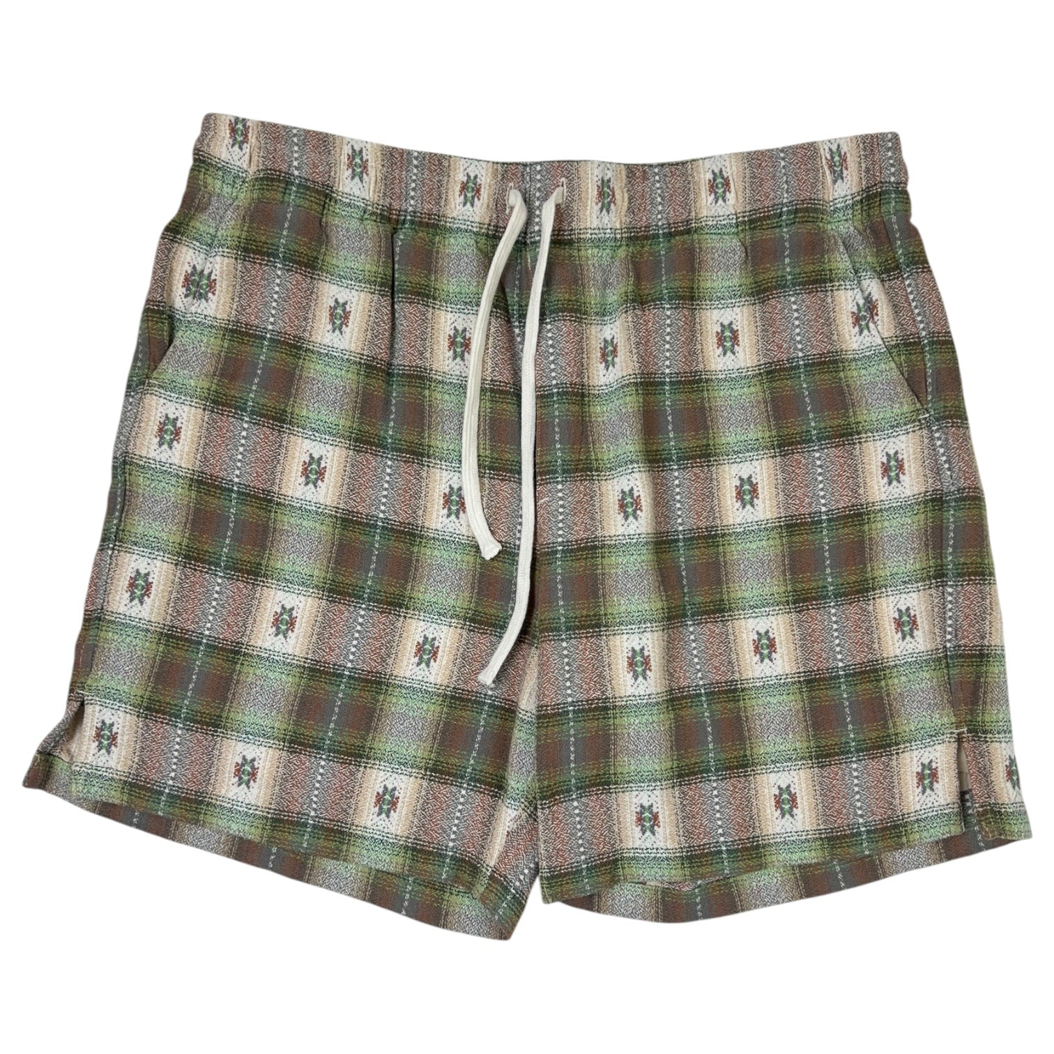 Aime Leon Dore Patterned Leisure Short Ikat Plaid