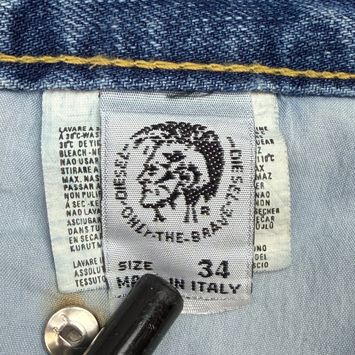 Vintage Diesel Industry Jeans Blue