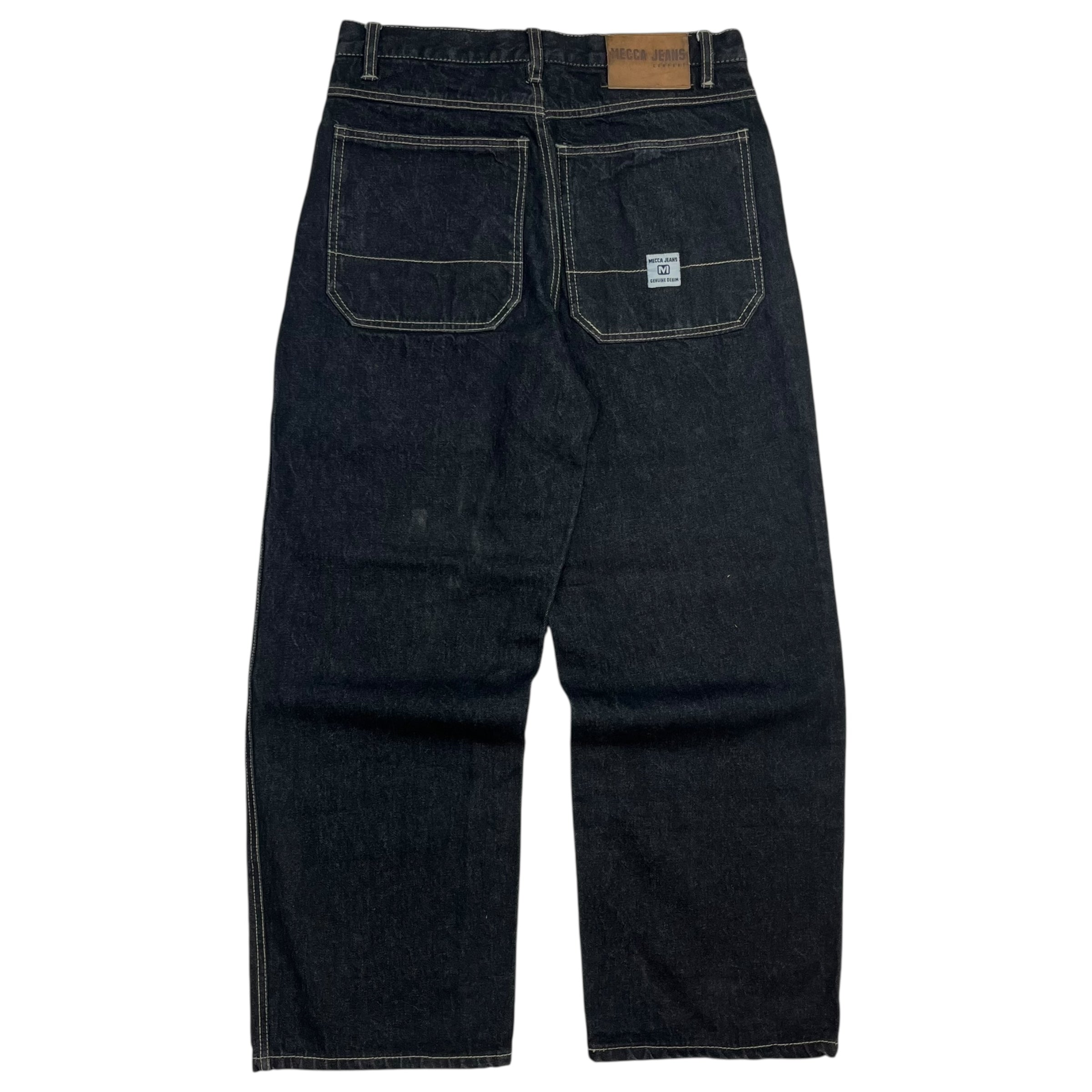 Y2K Mecca Denim Pants Black