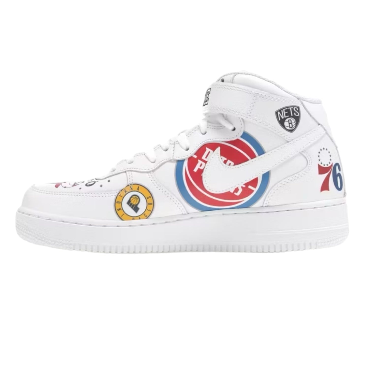 Nike Air Force 1 Mid Supreme NBA White (STEAL)