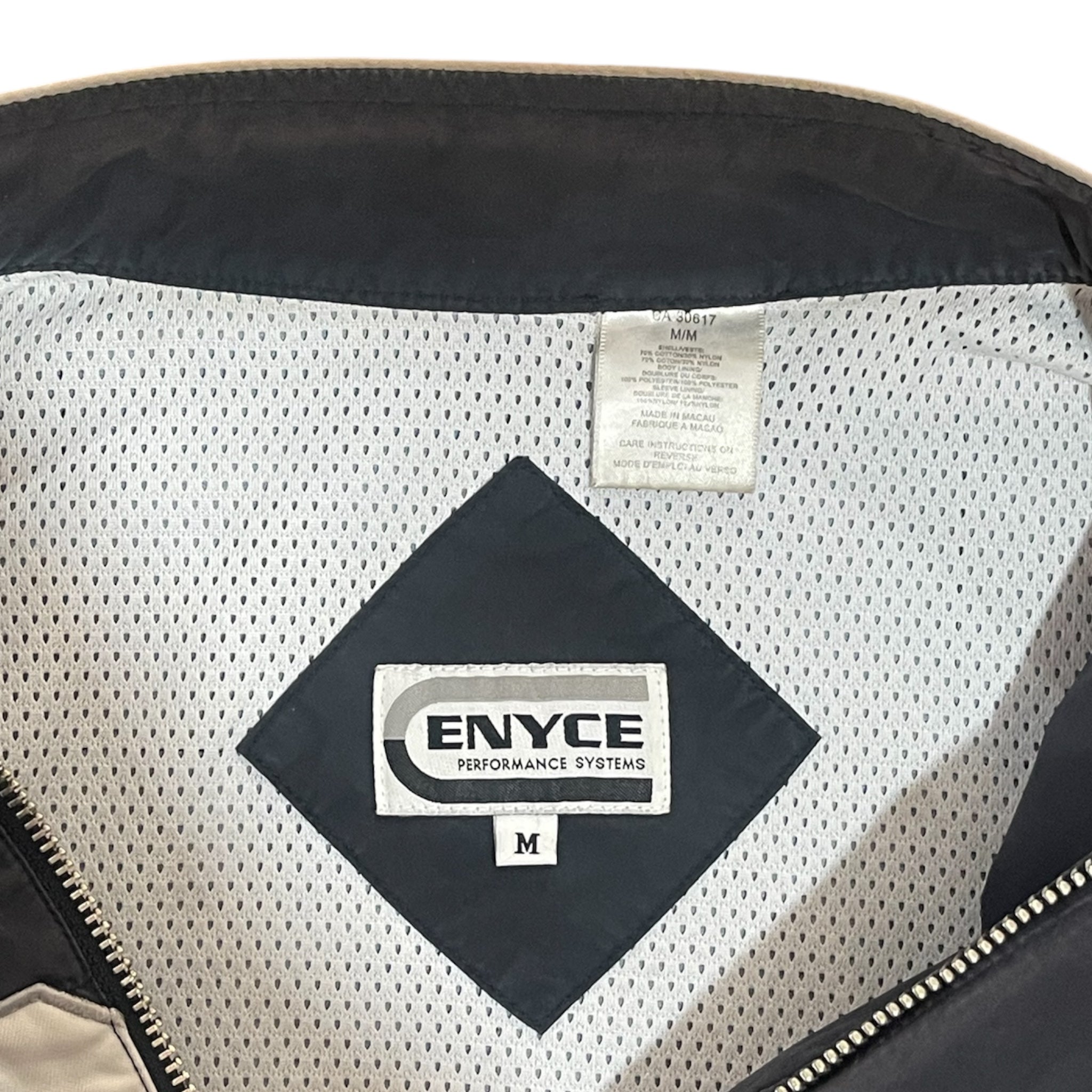 Vintage Enyce Performance Systems Racing Jacket Black