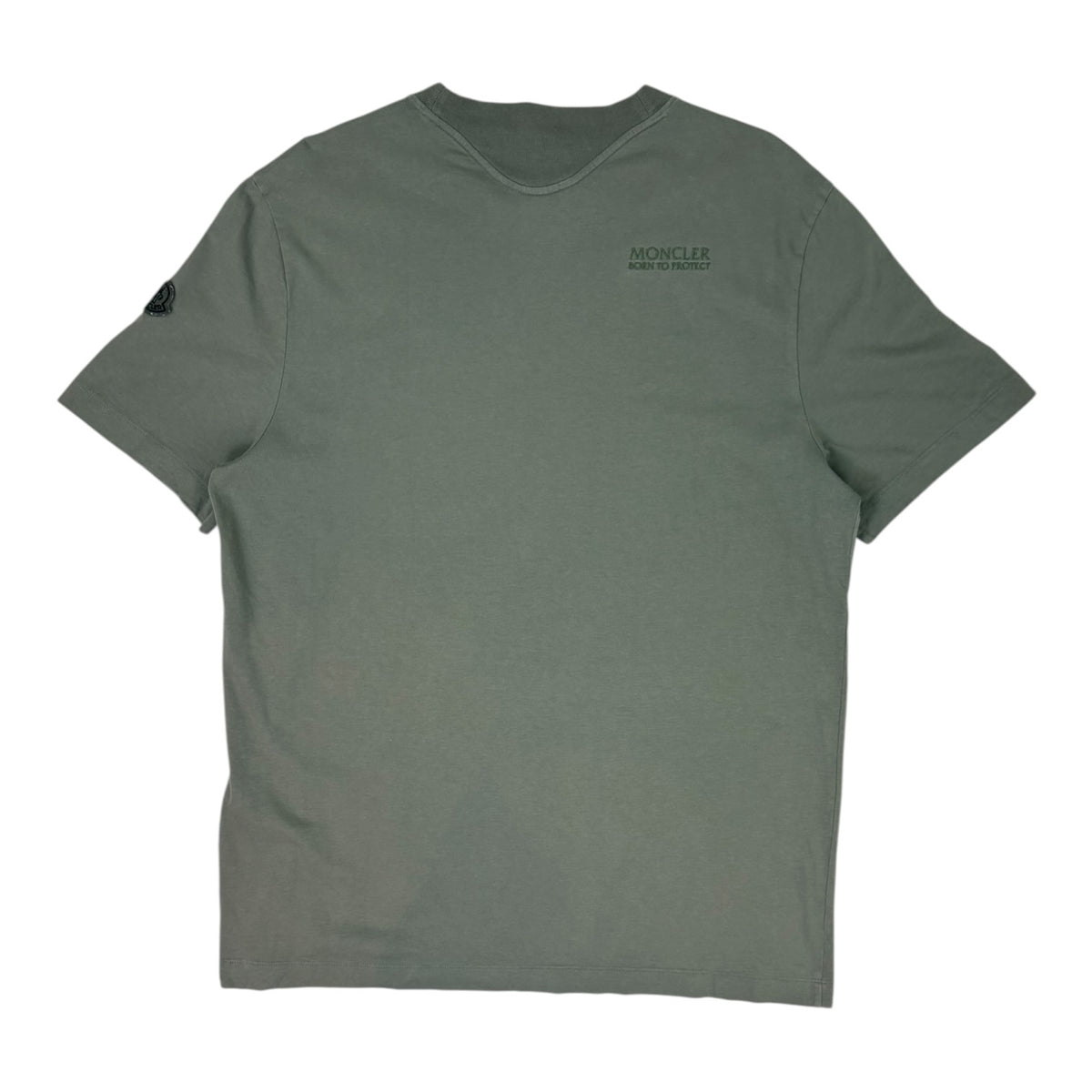 Moncler Cotton Jersey Tee Green