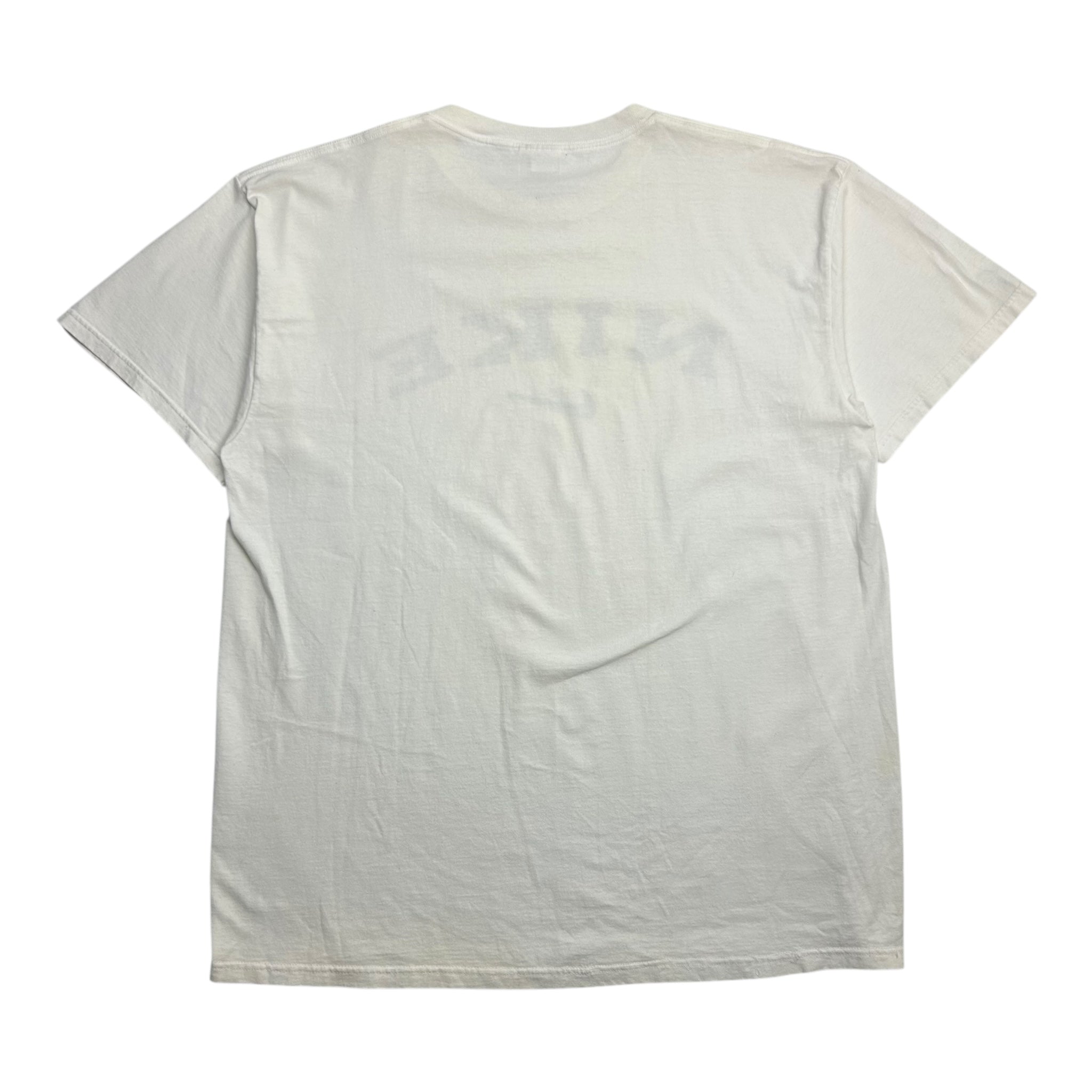 Vintage Nike Spell Out Swoosh Tee White