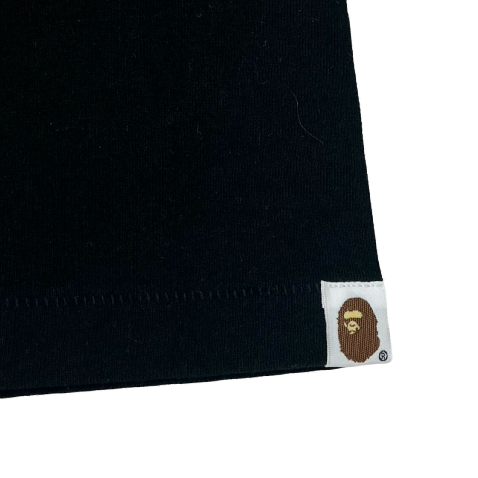 A Bathing Ape ABC Camo College ATS T-Shirt Black
