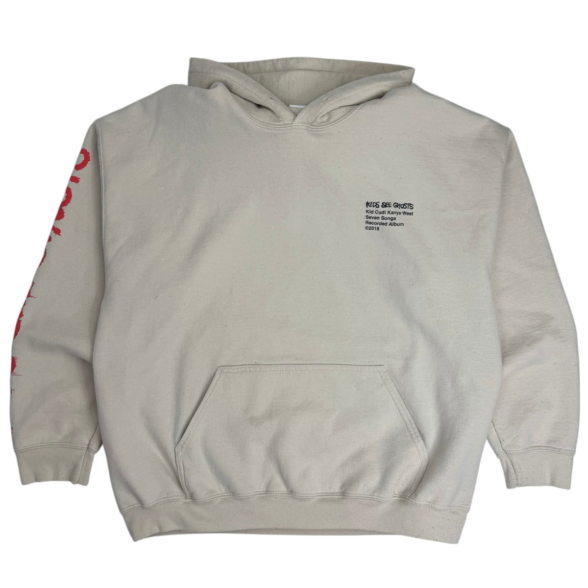 Kanye West X Kid Cudi Kids See Ghosts Hoodie Tan