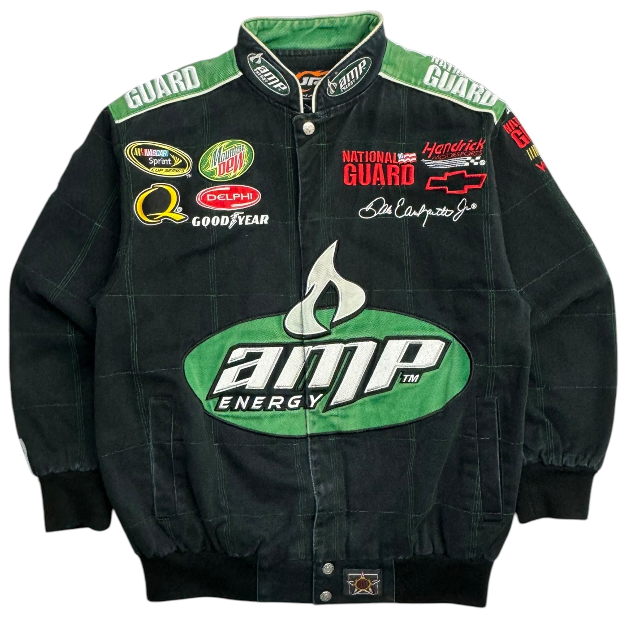 Vintage Dale Earnhartt Jr. AMP Energy NASCAR Jacket