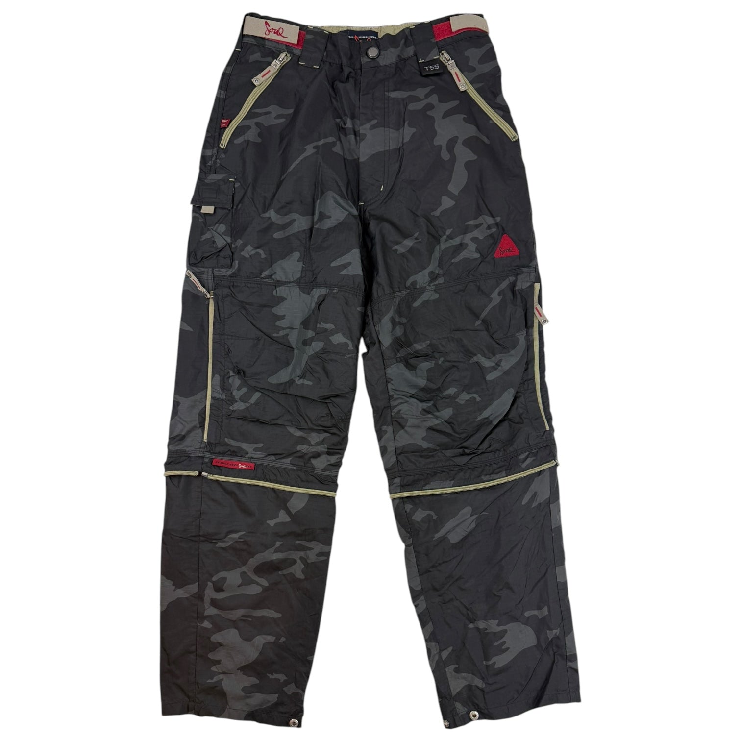 Vintage Y2K Triple 5 Soul Nylon Camo Pants