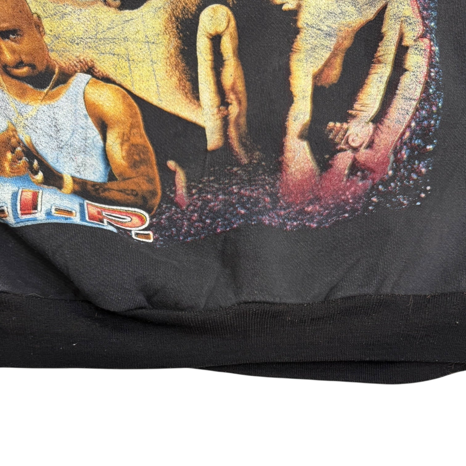 Vintage The Memory Of 2Pac Memorial Crewneck Black