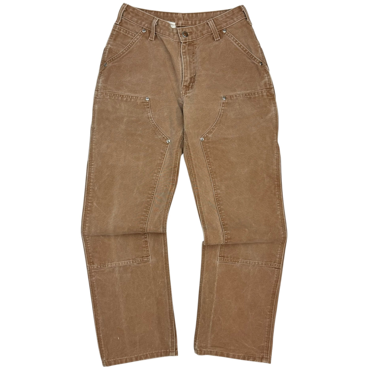 (W) Vintage Carhartt Double Knee Pants Brown