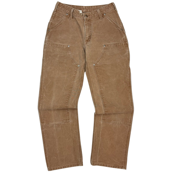 (W) Vintage Carhartt Double Knee Pants Brown