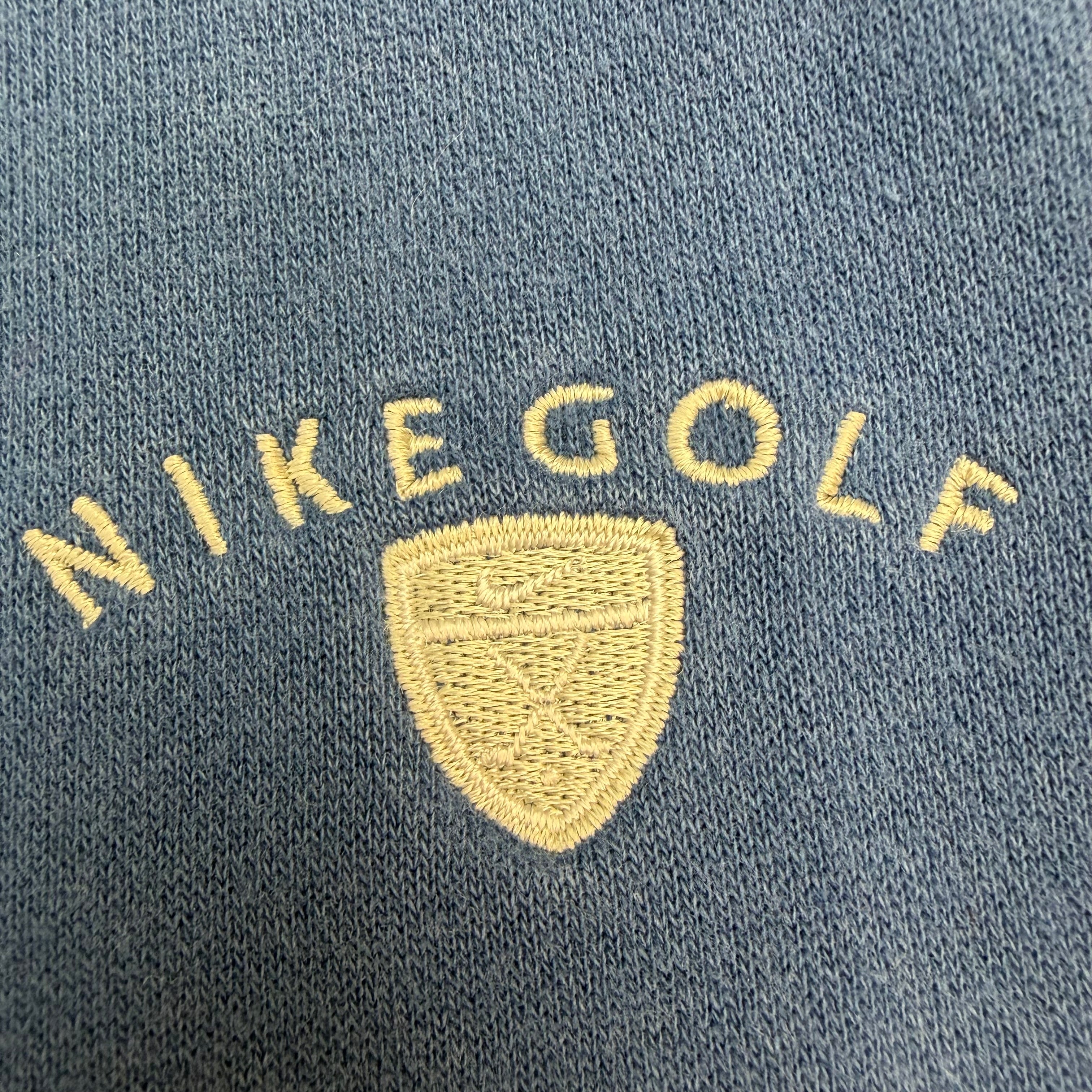 Vintage Nike Golf Quarter Zip Blue