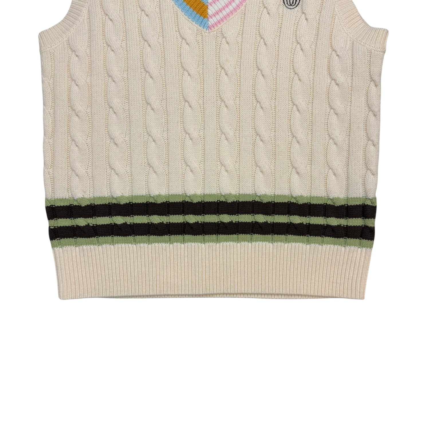 Golf Wang Sweater Vest White/Green