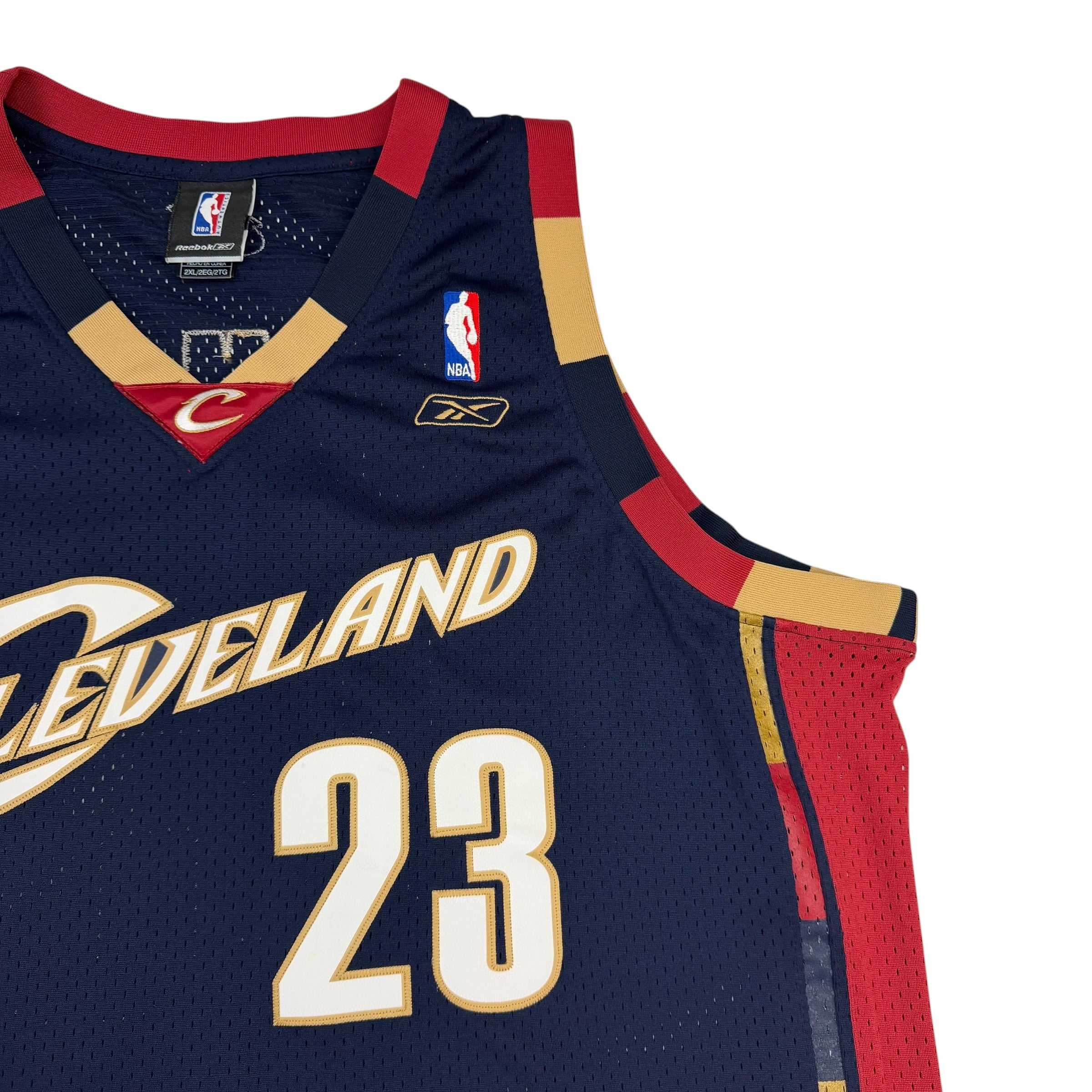 Vintage Reebok LeBron James Cleveland Cavaliers Alternate Jersey Navy/Red