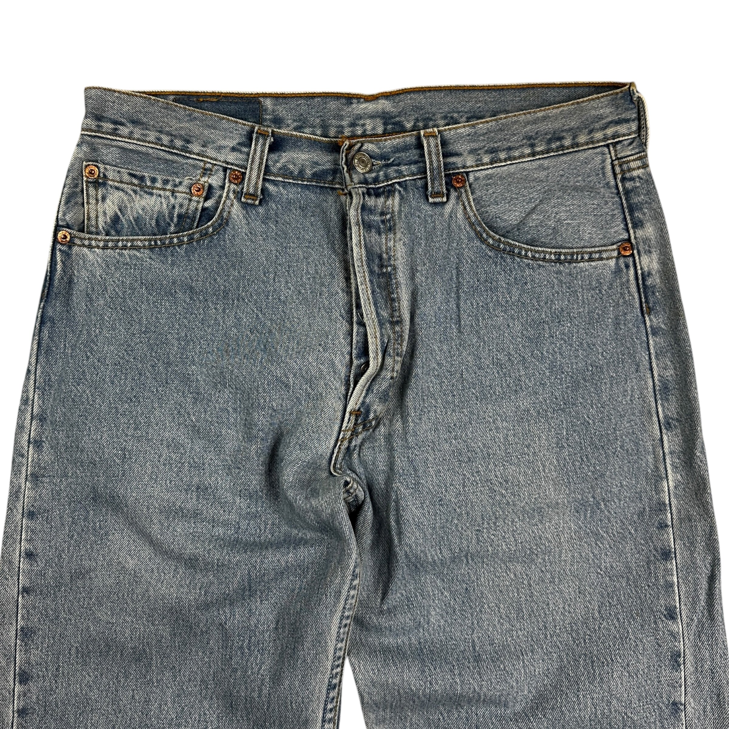 Vintage Levis 501 Light Wash Denim