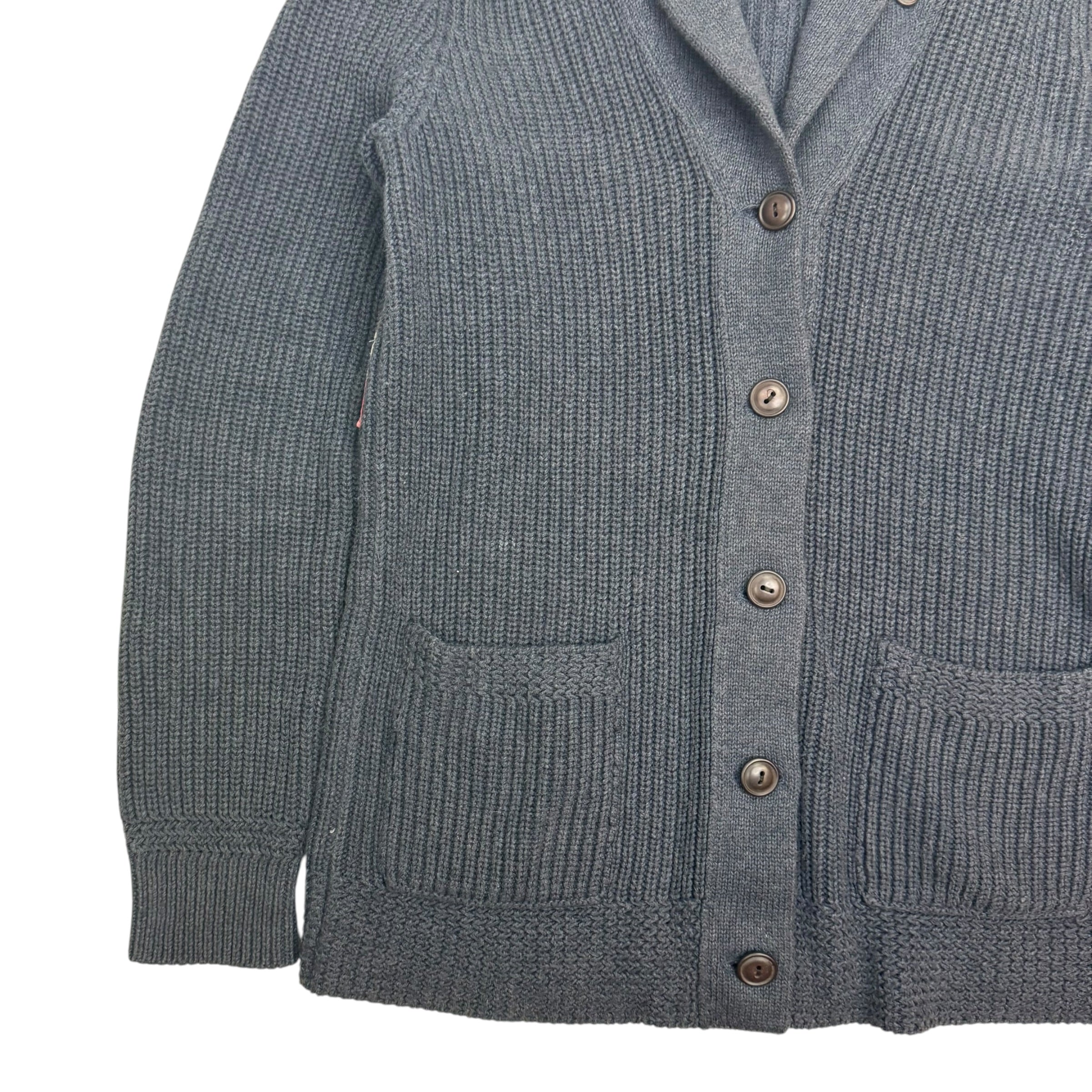 Vintage Ralph Lauren Denim & Supply Flag Cardigan Blue