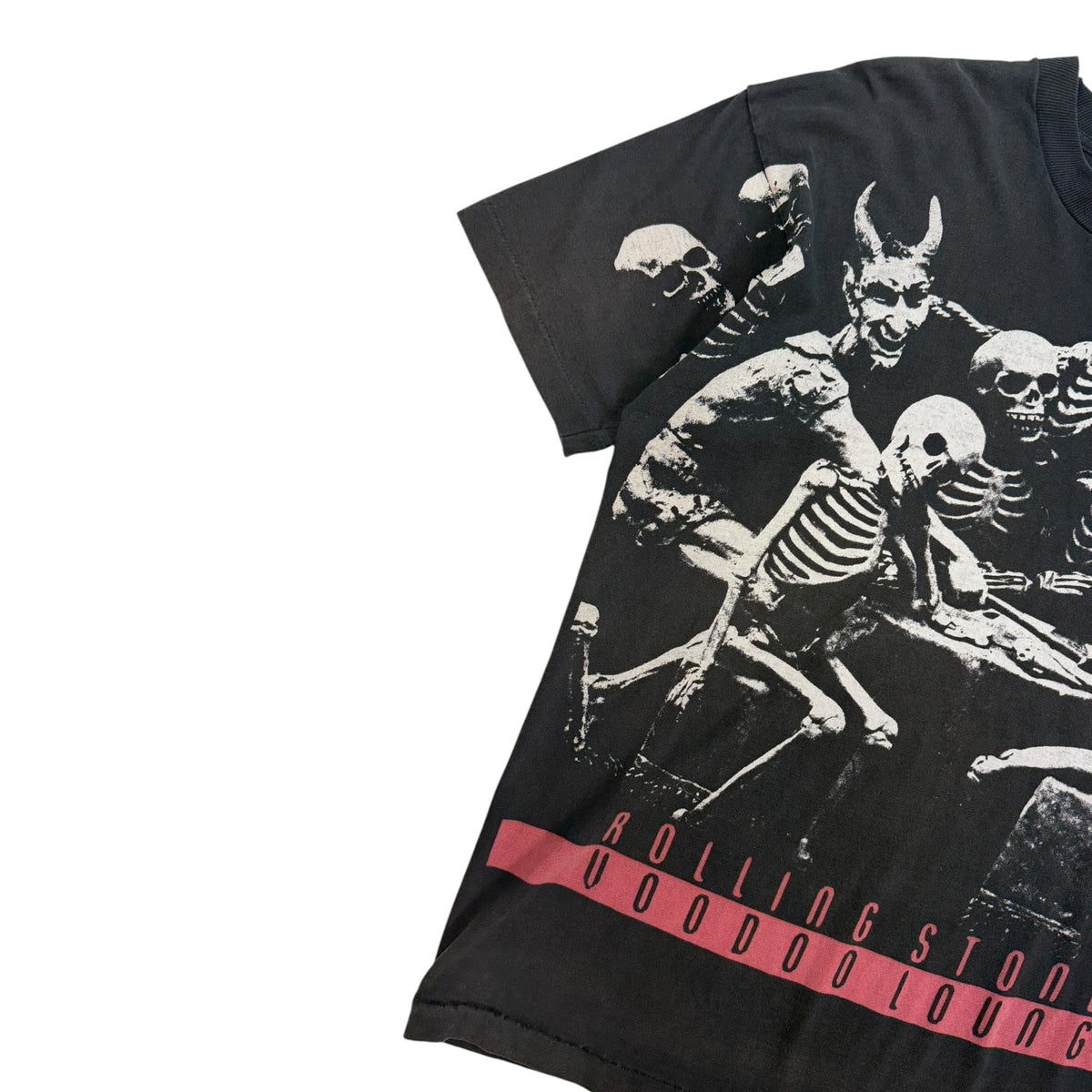 Vintage 1994 The Rolling Stones "Voodoo Lounge" AOP T-Shirt Black
