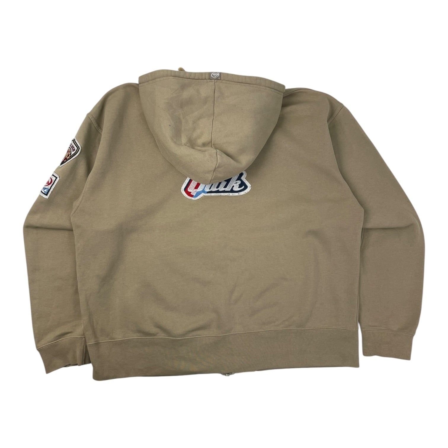 Vintage Y2K Quiksilver Zip Up Beige