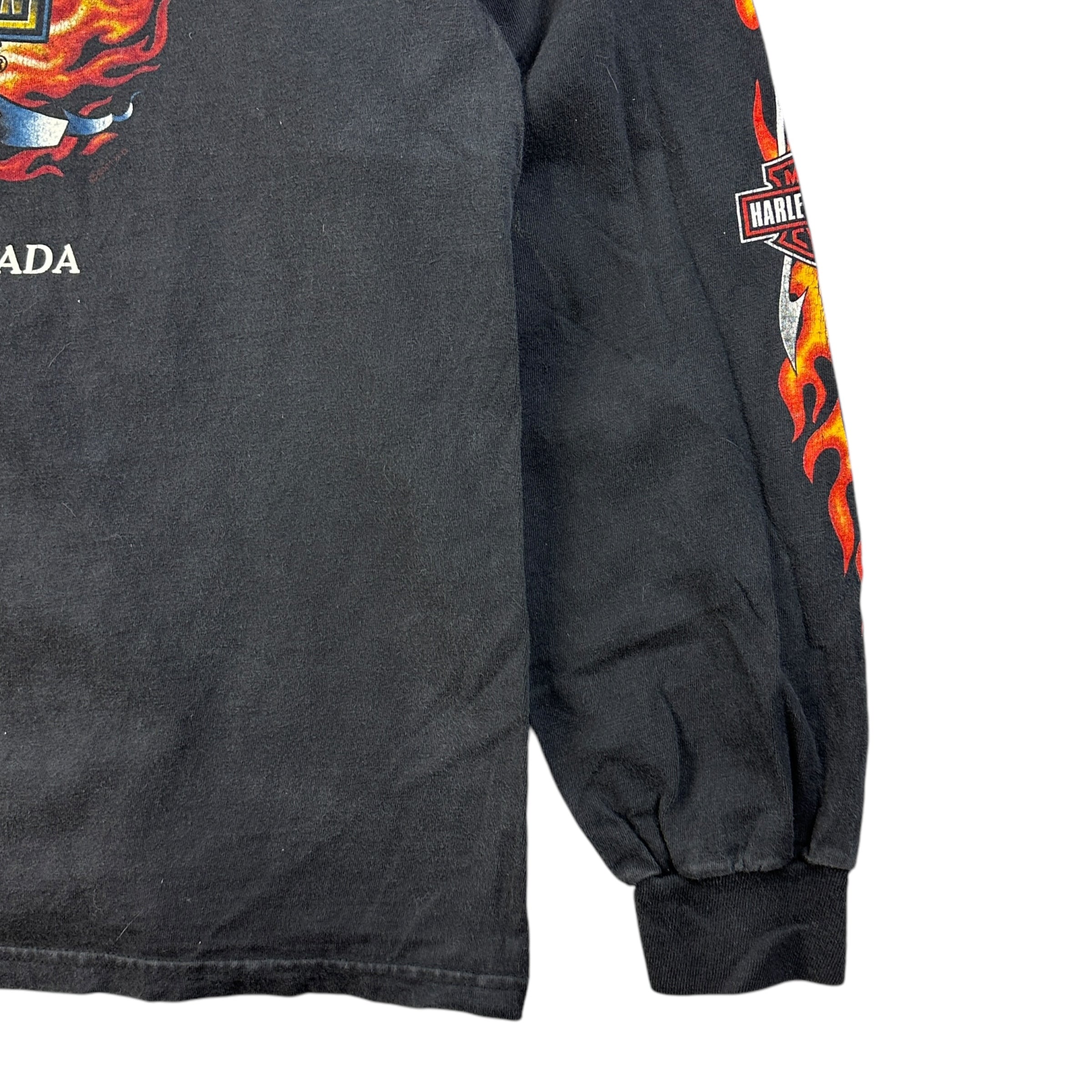 2002 Harley Davidson Of Kelowna L/S Tee Black