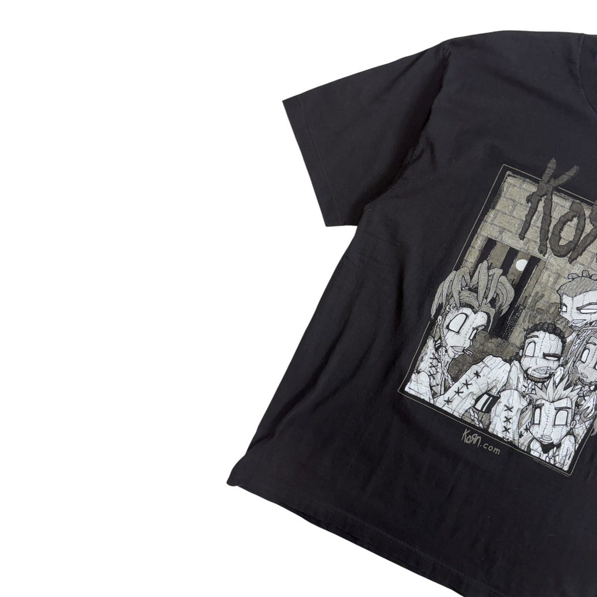 Vintage 2000 Korn Sick & Twisted Tour T-Shirt Black