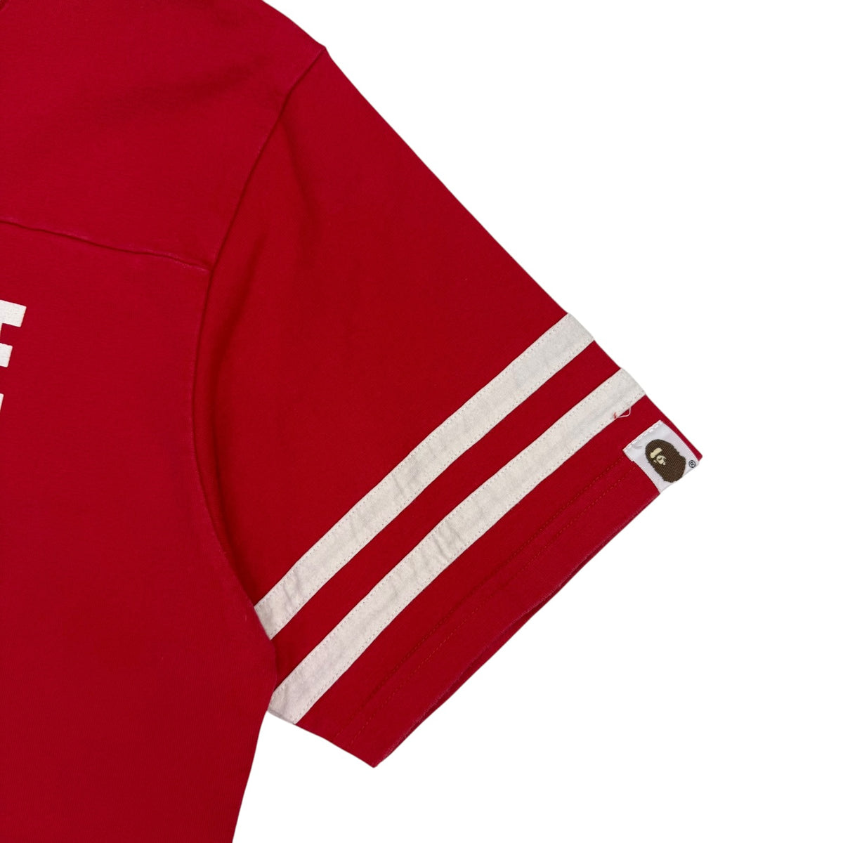 A Bathing Ape BAPE Jersey Tee Red
