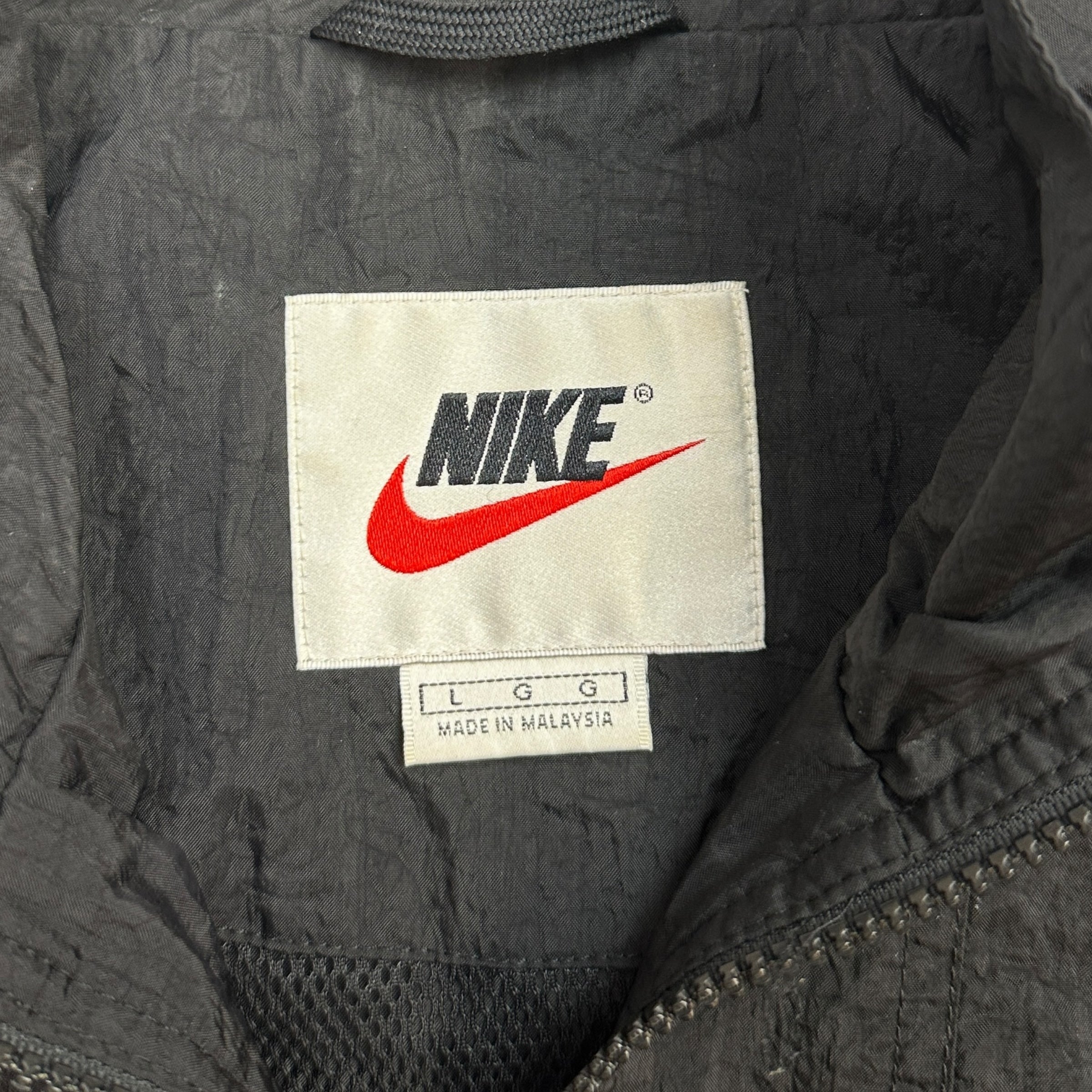 Vintage Nike Windbreaker Jacket Black