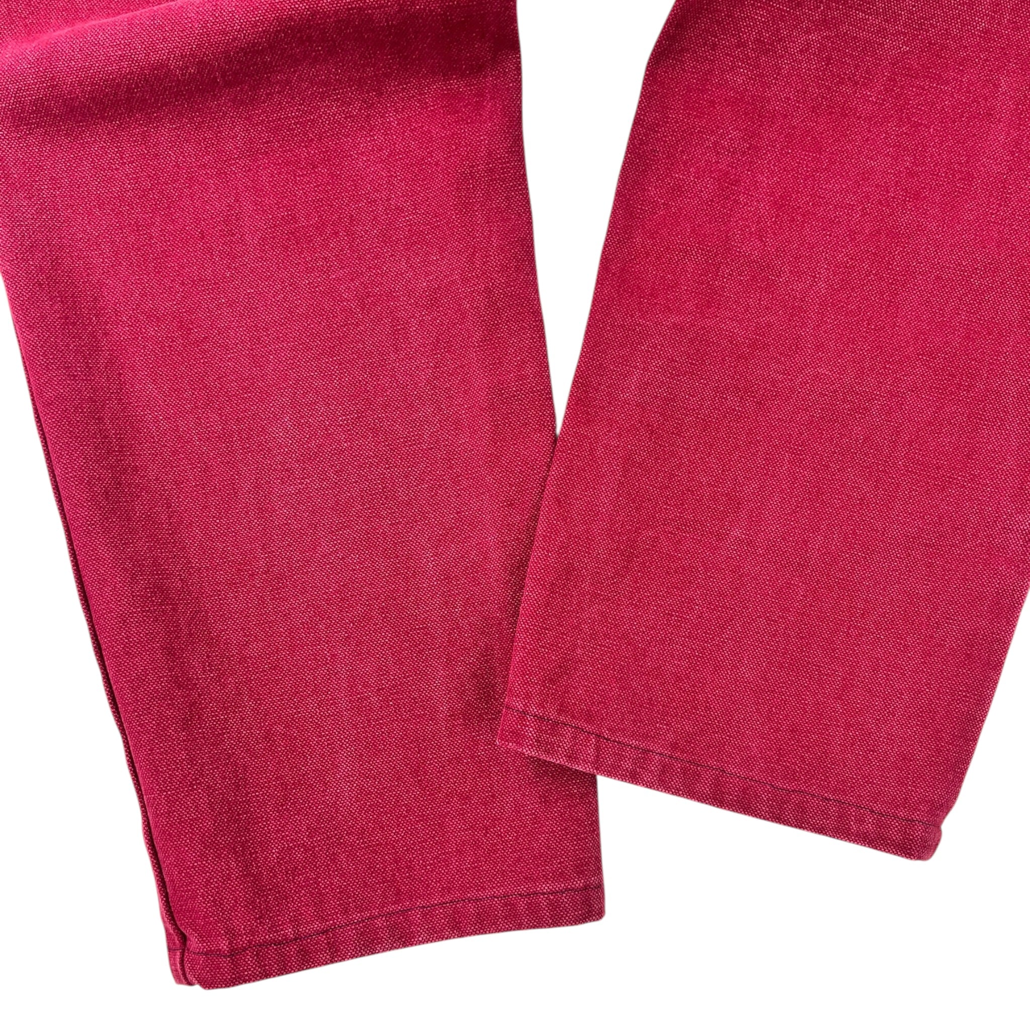 (W) Vintage Gap Red Denim Jeans