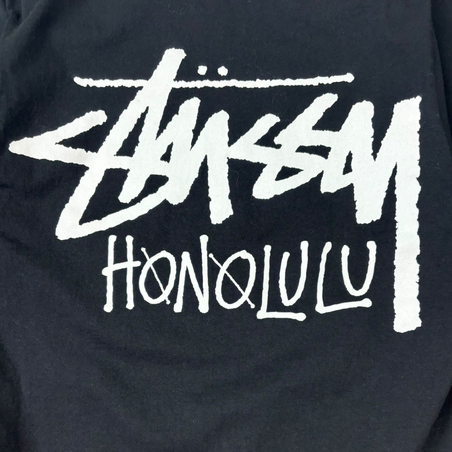 Stussy Honolulu Chapter T-Shirt Black