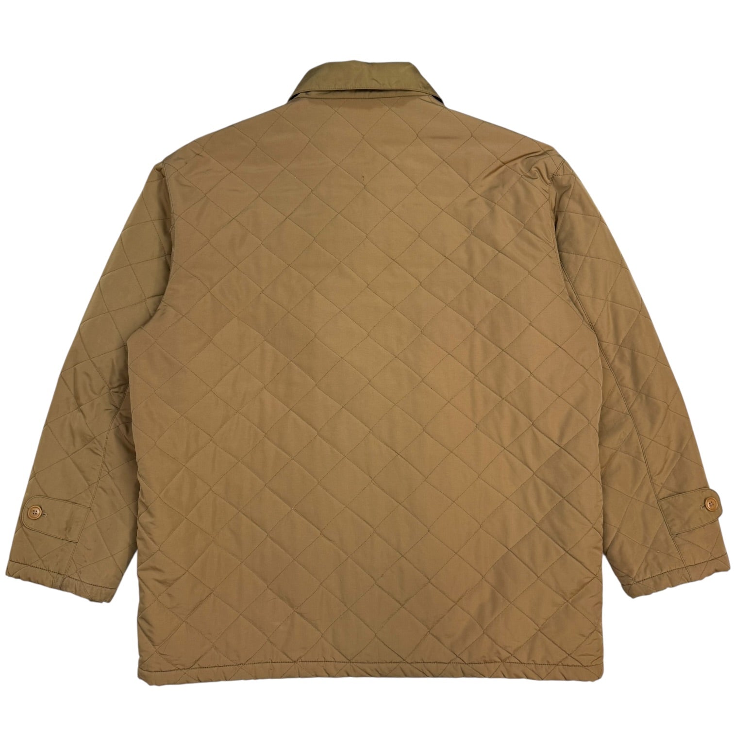 Vintage Polo Ralph Lauren Quilted Barn Jacket Tan