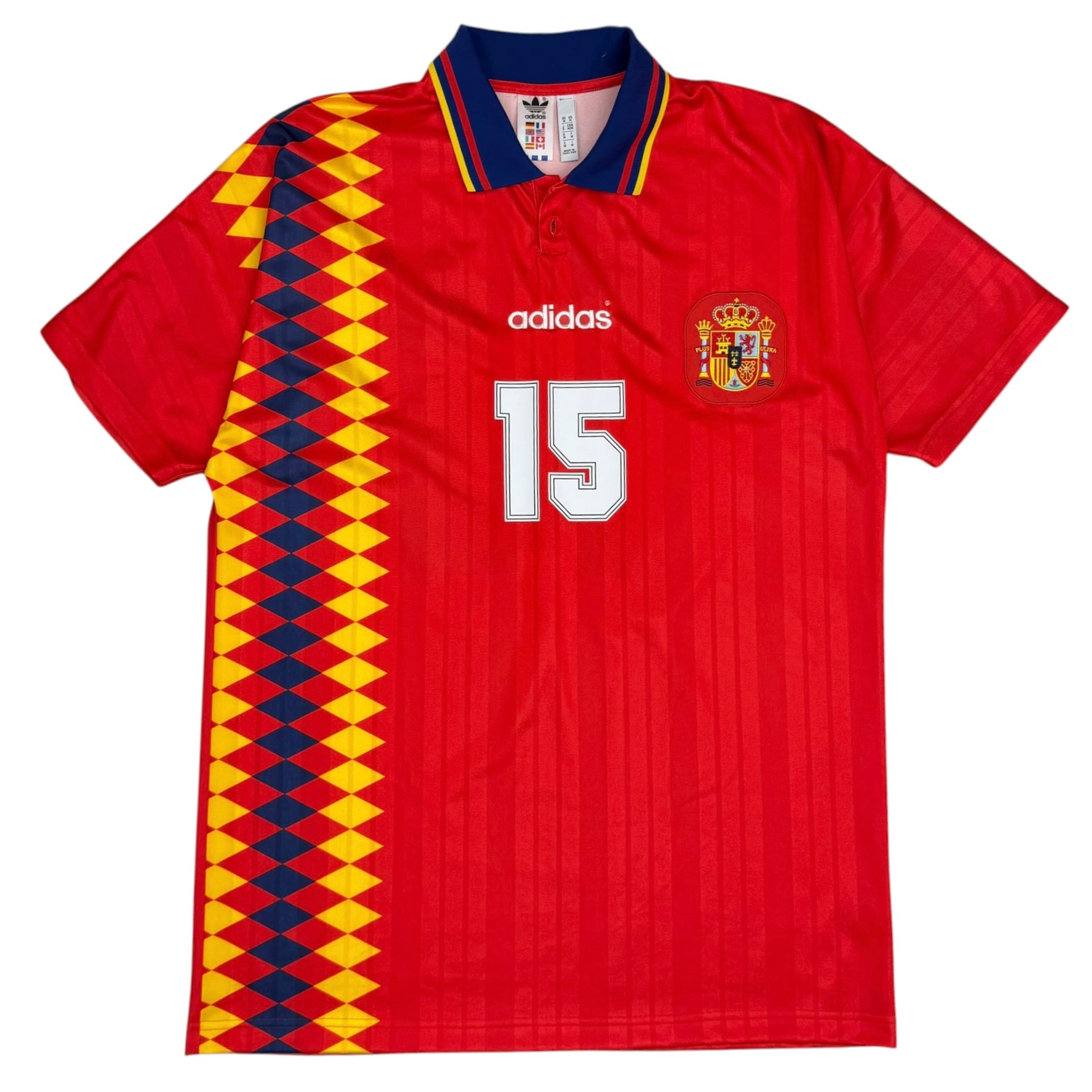 1994 Reissue Adidas Spain Home Jersey Red