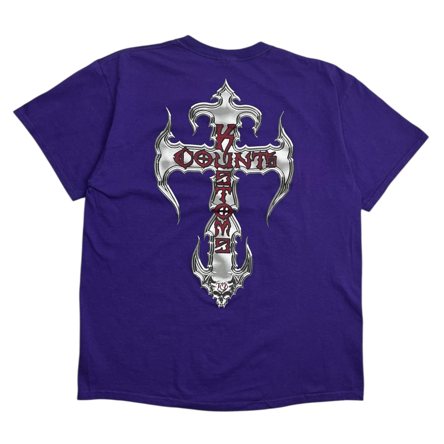 Vintage Y2K Counts Kustoms Las Vegas Tee Purple
