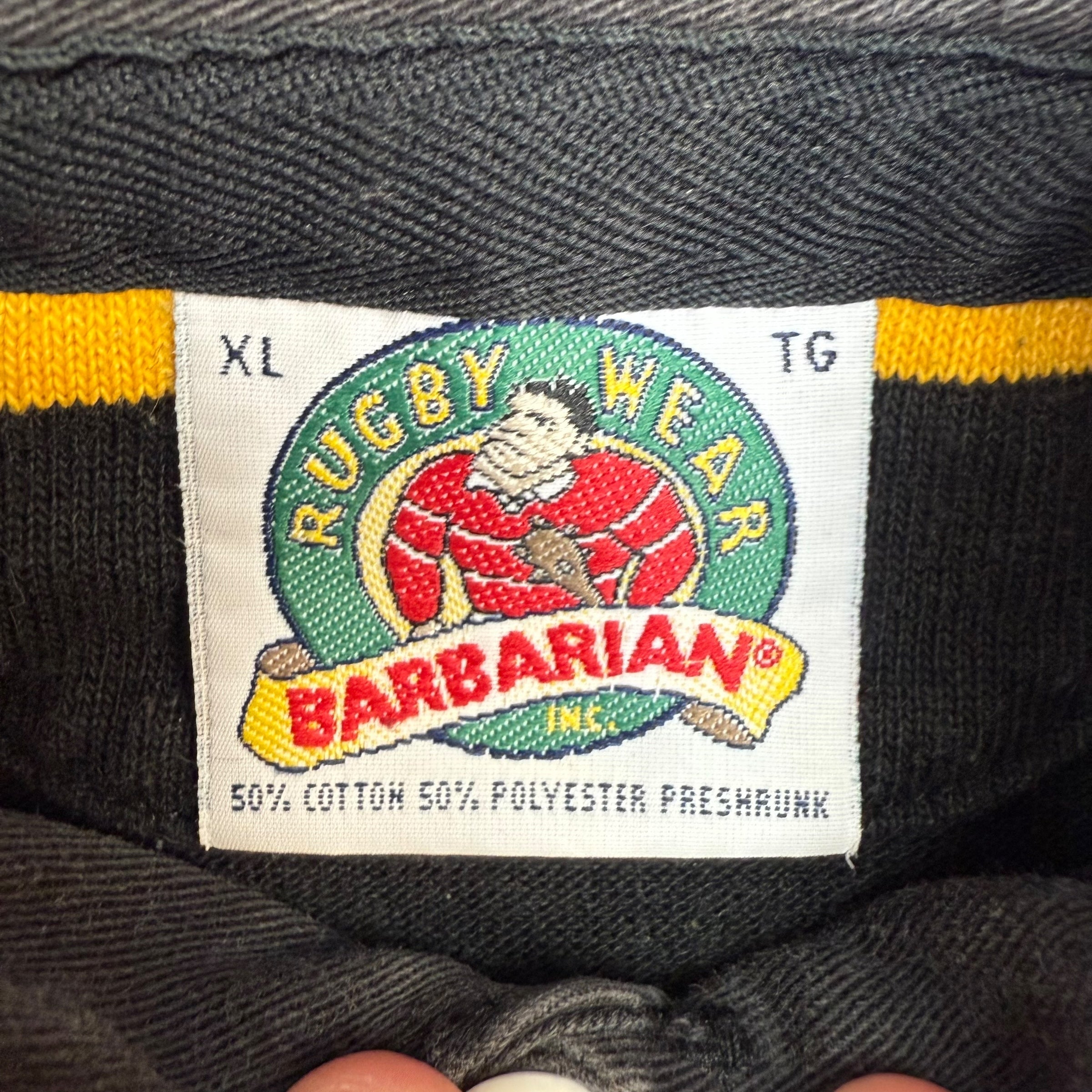 Vintage Millennium Rugby Tour Rugby Jersey Black